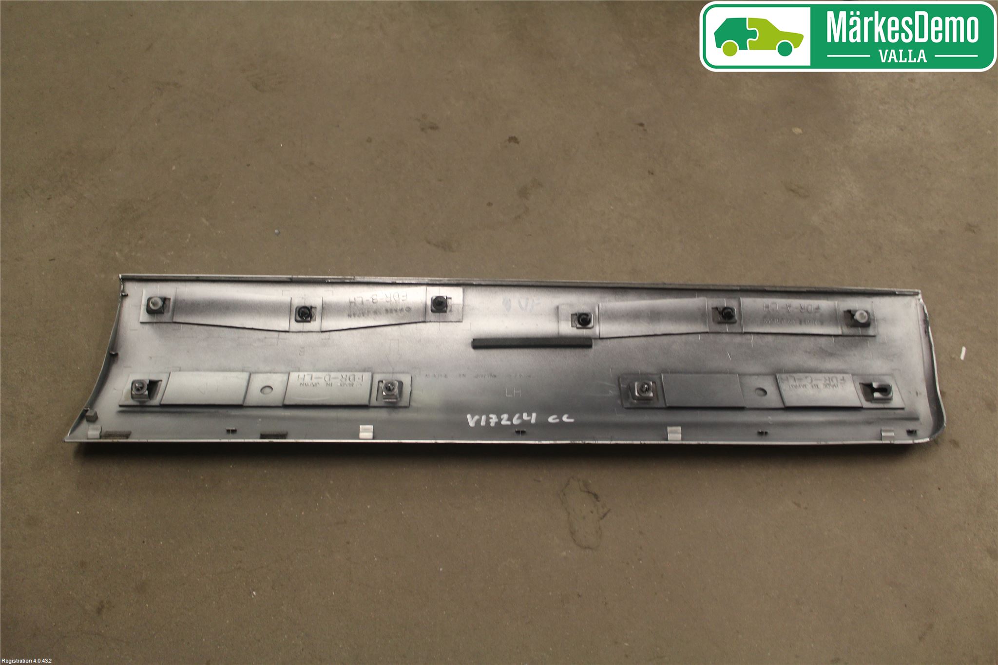 Subaru FORESTER SG 06- Dør Dekorlist Vf