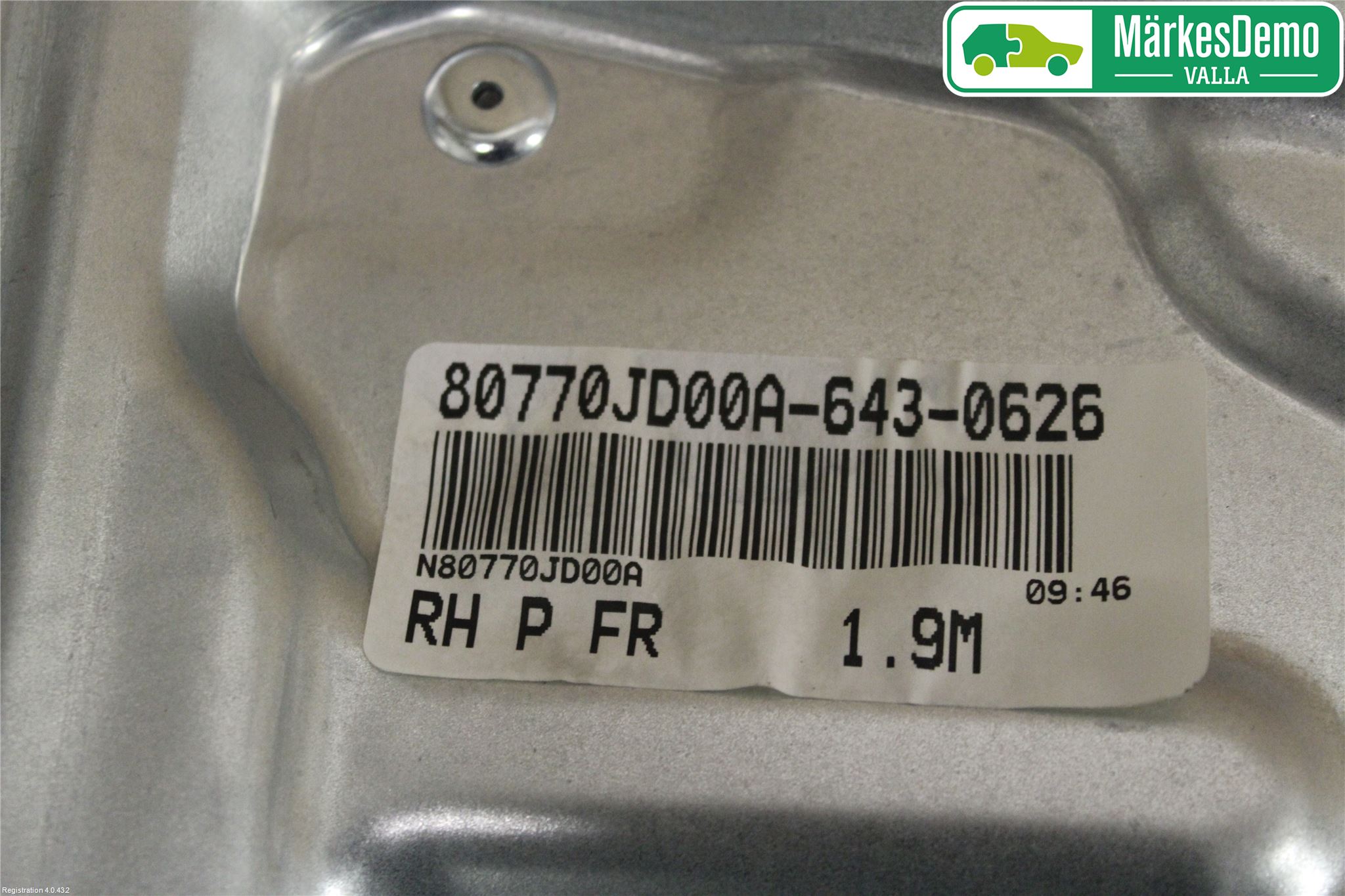 Nissan QASHQAI 10-14 Vindusheis El Komp