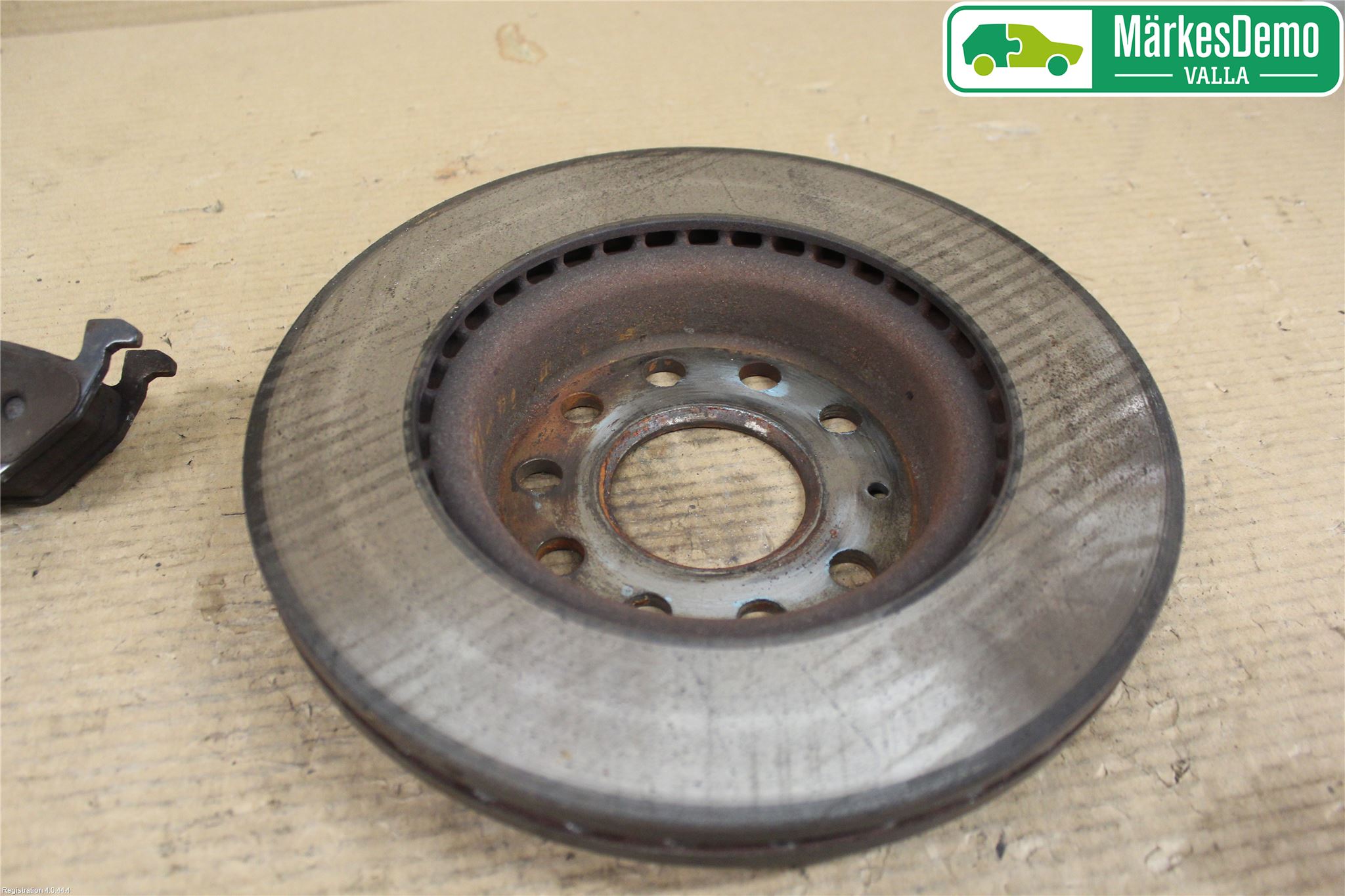 Volkswagen VW GOLF V 04-09 Bremseskive Foran
