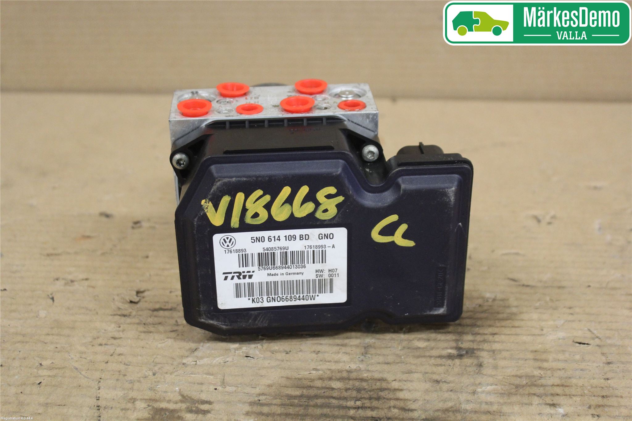 Volkswagen VW TIGUAN 07-16 Abs Hydraulikkaggregat