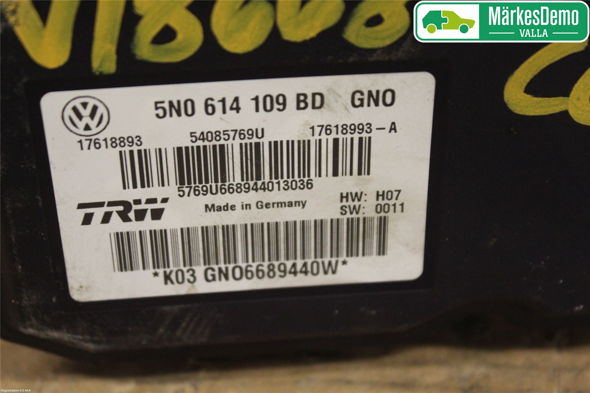 Volkswagen VW TIGUAN 07-16 Abs Hydraulikkaggregat