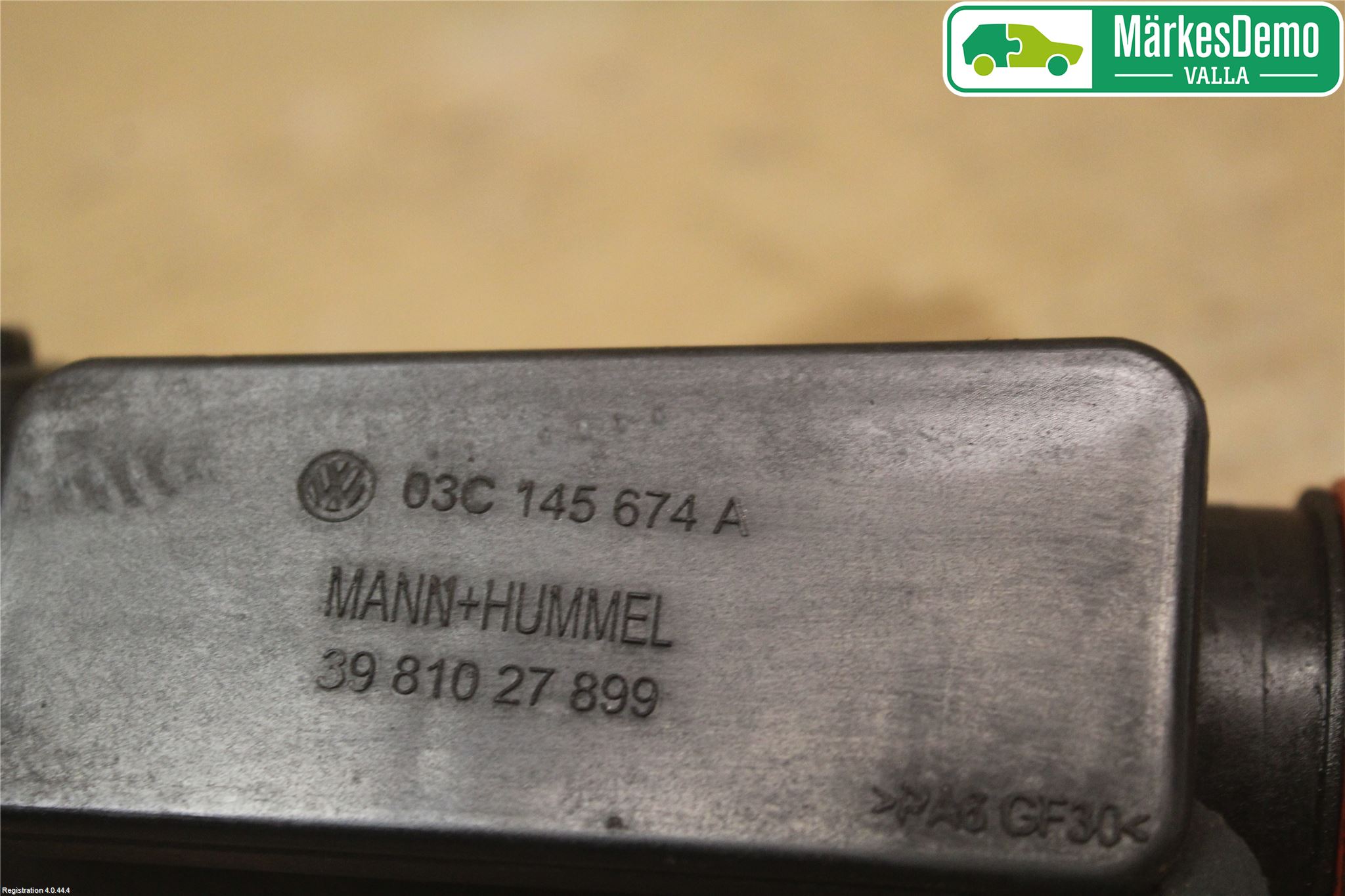 Volkswagen VW GOLF V 04-09 Intercooler Rør-Slange