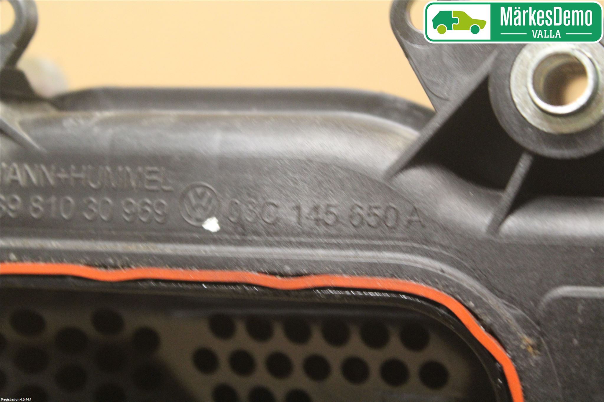 Volkswagen VW GOLF V 04-09 Intercooler Rør-Slange