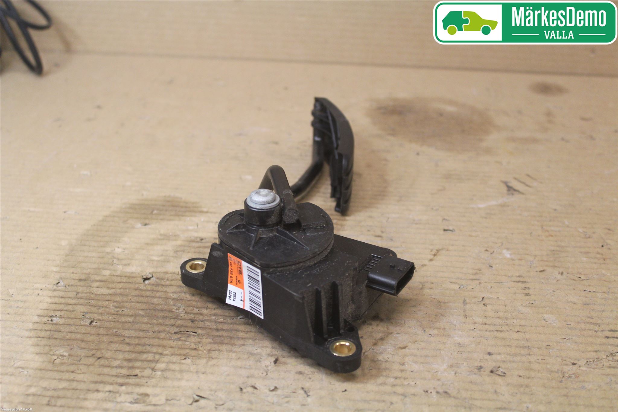 Renault KANGOO II 08-14 Gasspedal