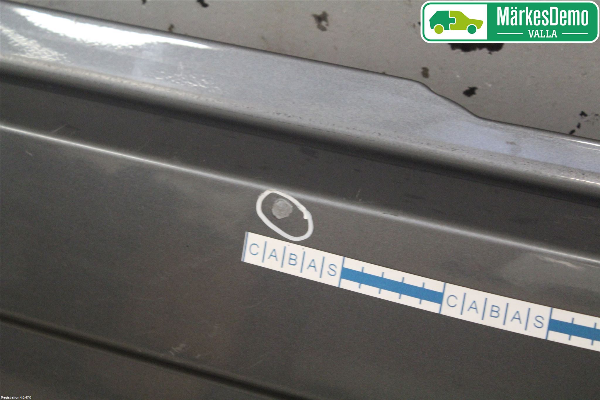Volvo XC90 03-06 Bakluke Del Nedre (2Delt)