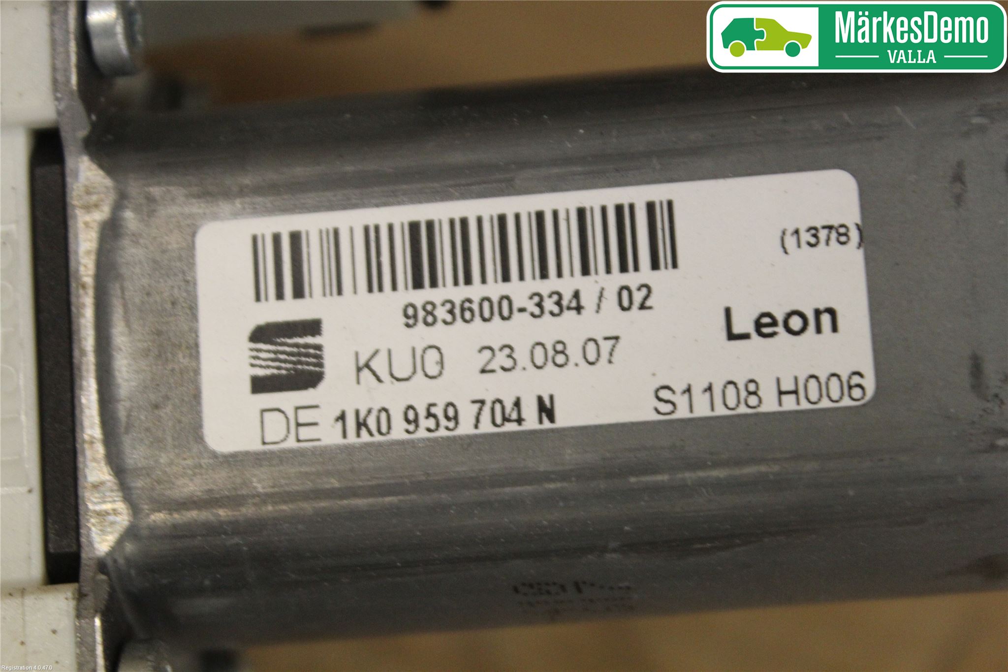 Seat LEON 06-12 Vindusheis El Komp