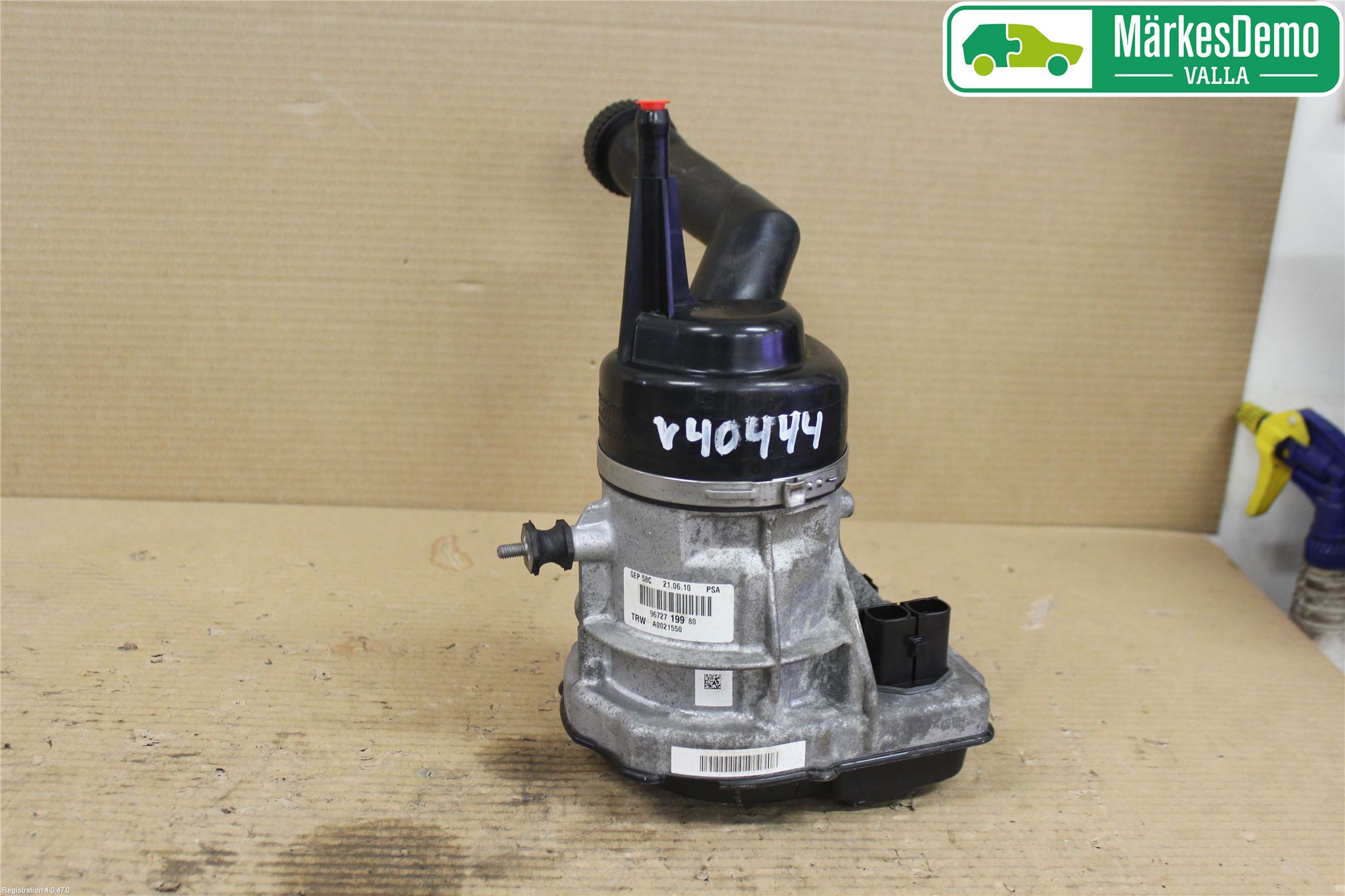 Peugeot 308 08-13 Servostyring Eletrisk Pumpe