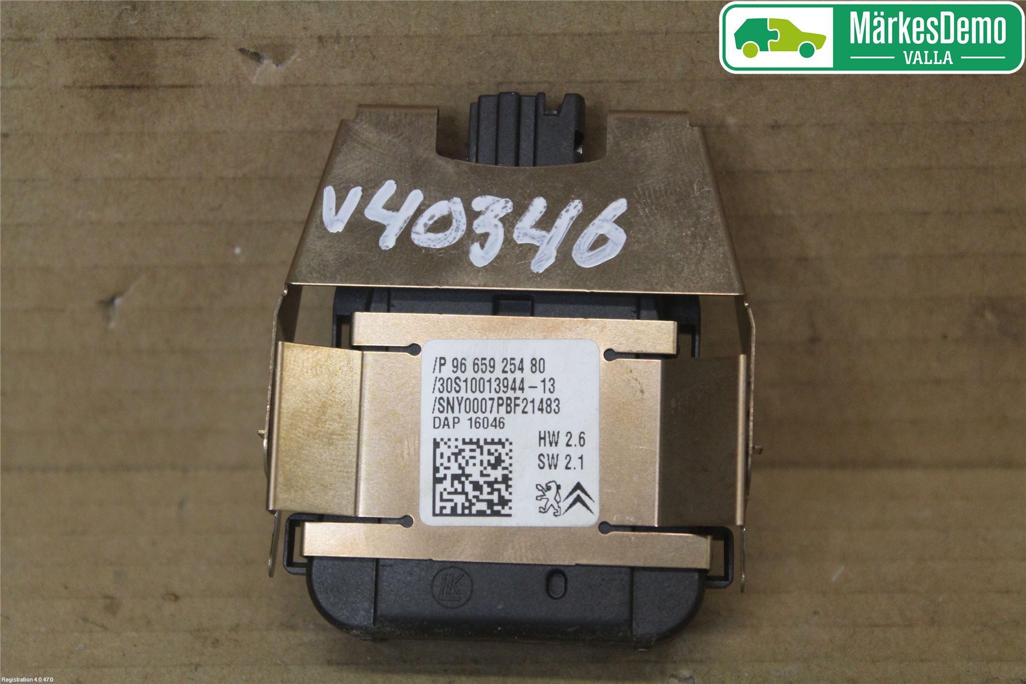 Peugeot 508 11-18 Sensor Regnsensor