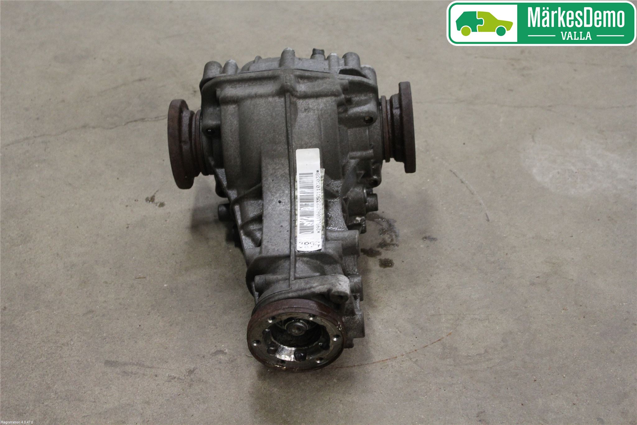 Audi Q5 09-16 Bakaksel Kardang Bak -Diff