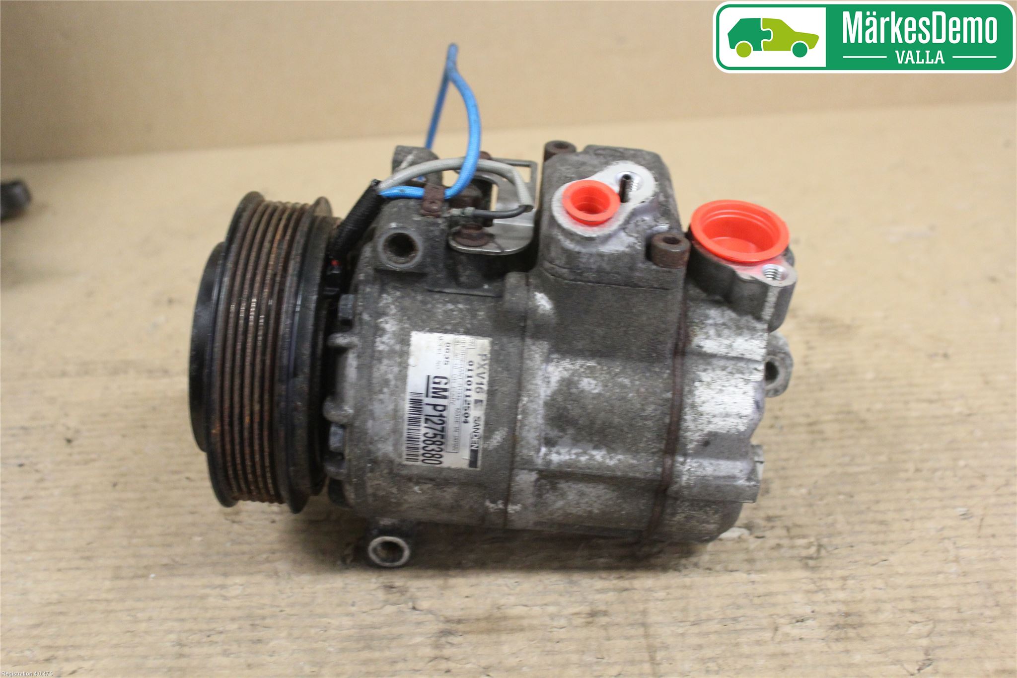 Saab 9-5     06-10 Varme Ac Kompressor