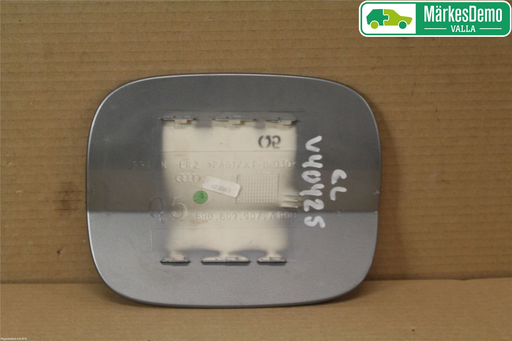 Audi Q5 09-16 Drivstoff Tankluke