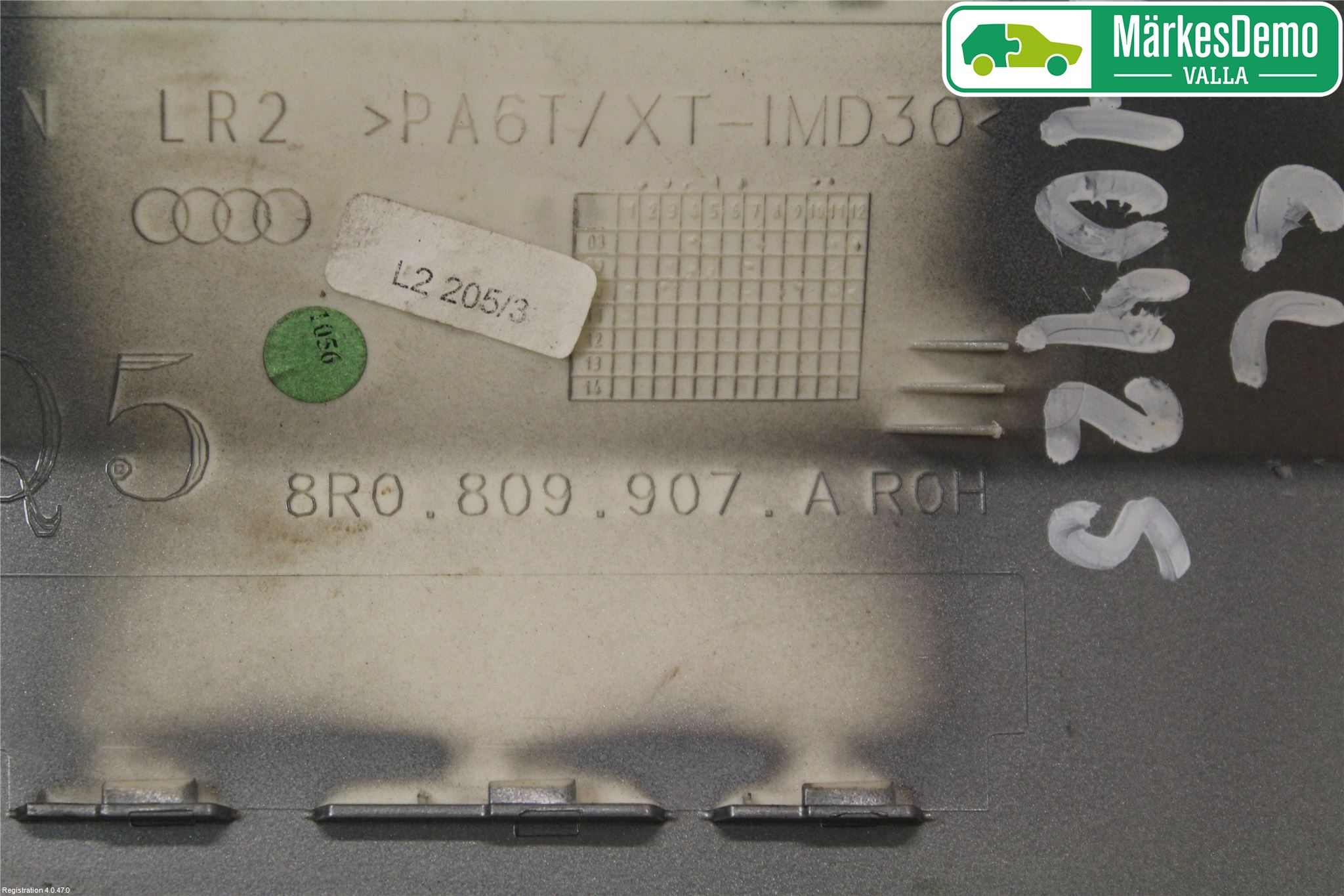 Audi Q5 09-16 Drivstoff Tankluke