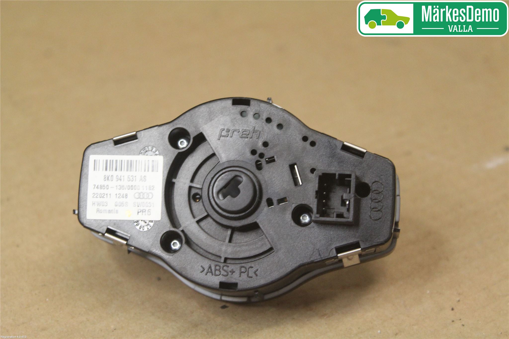 Audi Q5 09-16 Bryter Hovedlys