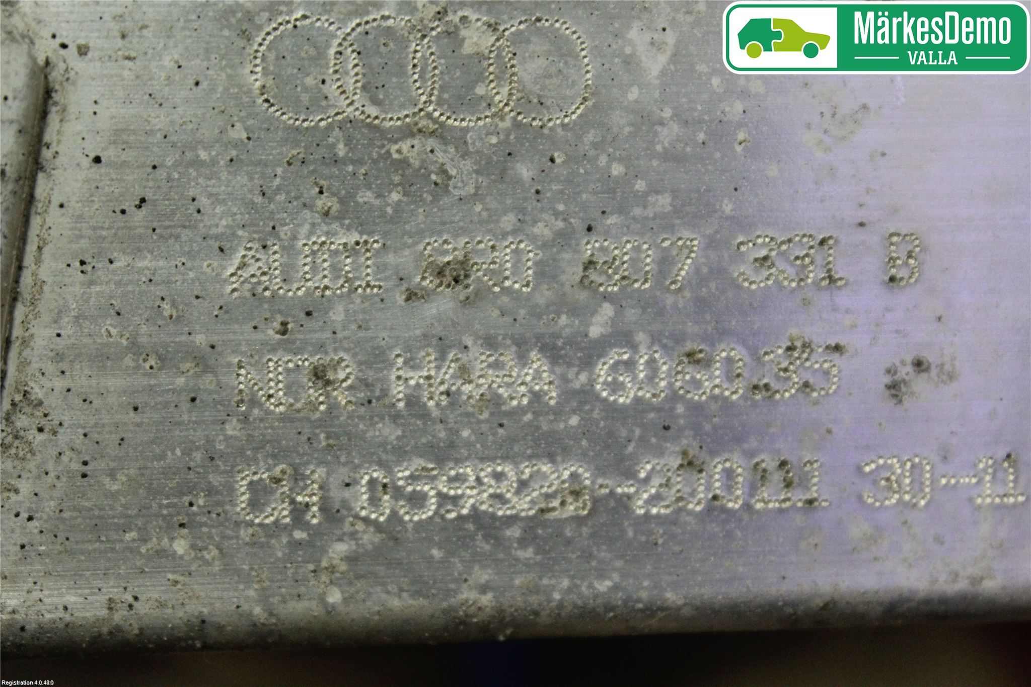 Audi Q5 09-16 Støtfanger Bak Bjelke