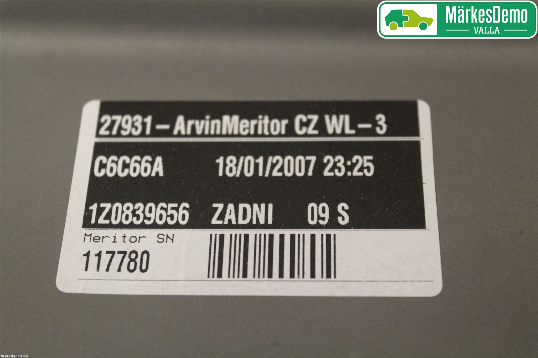 Skoda OCTAVIA (1Z) 05-13 Vindusheis
