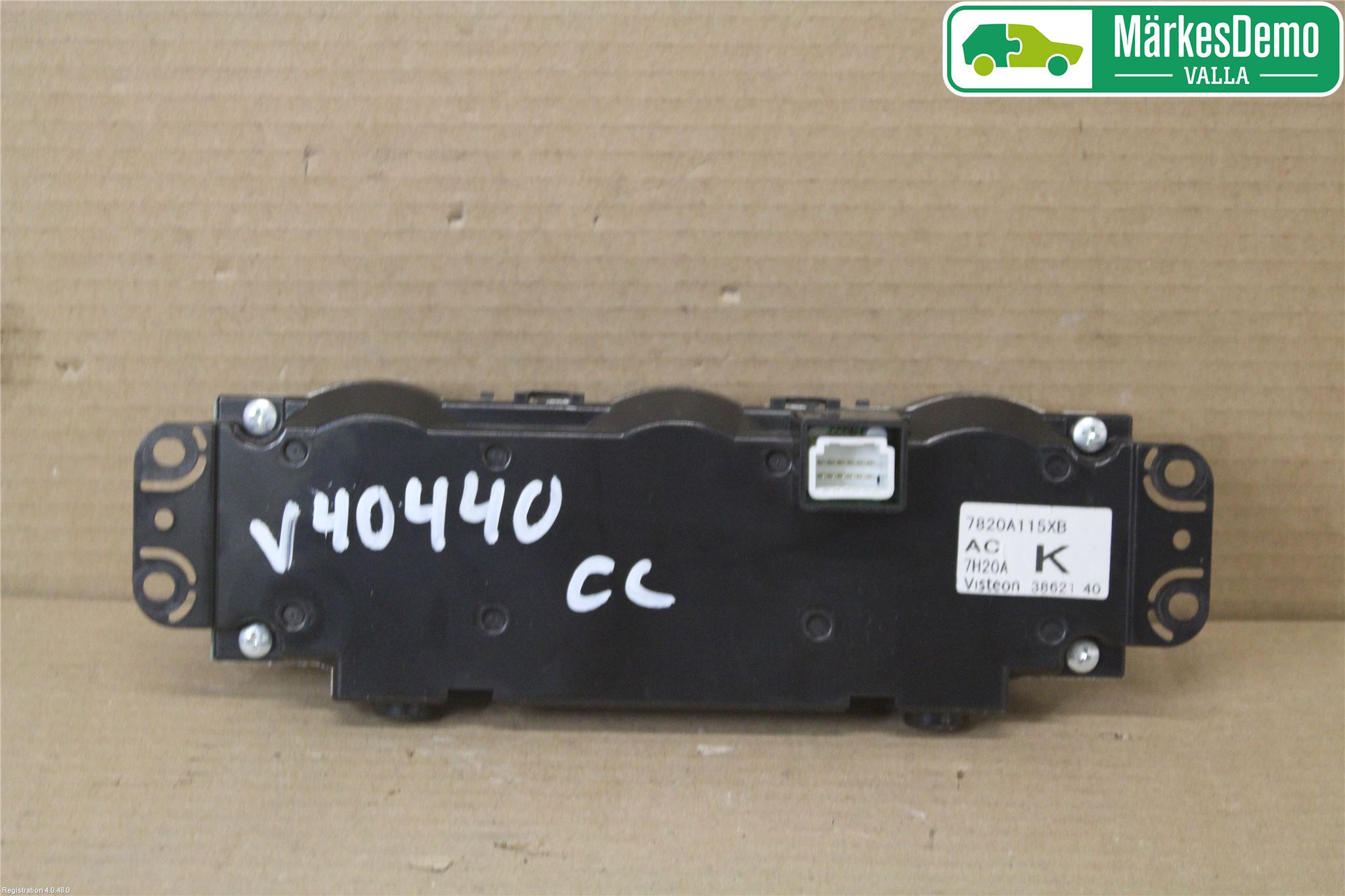 Mitsubishi OUTLANDER 07-12 Varme Ac Betjening-Display