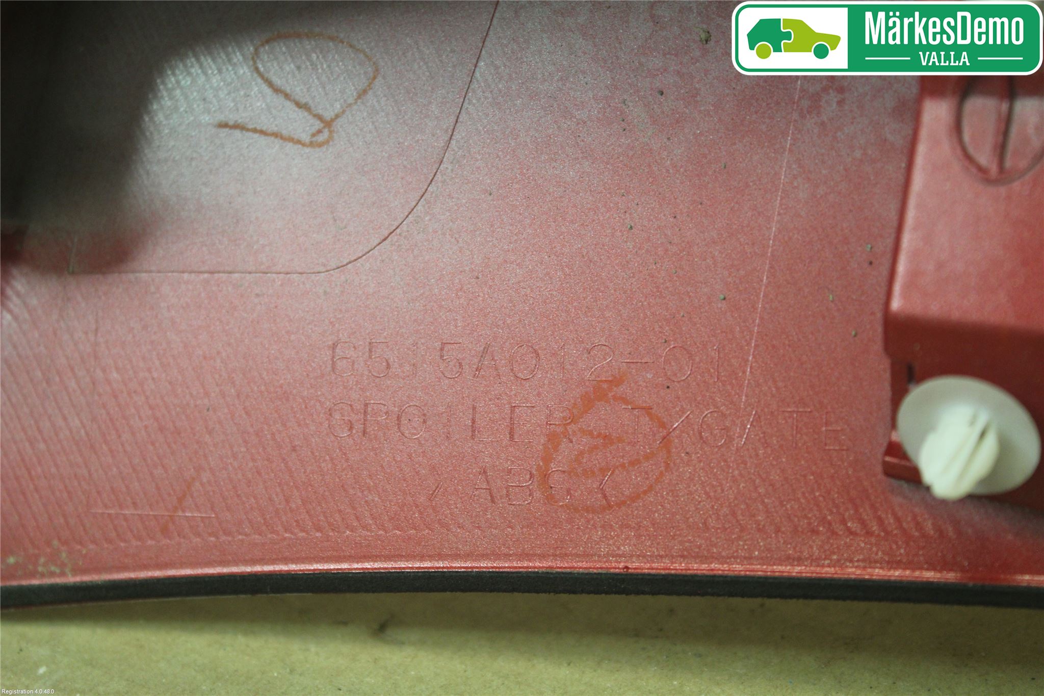 Mitsubishi OUTLANDER 07-12 Spoiler Bakluke