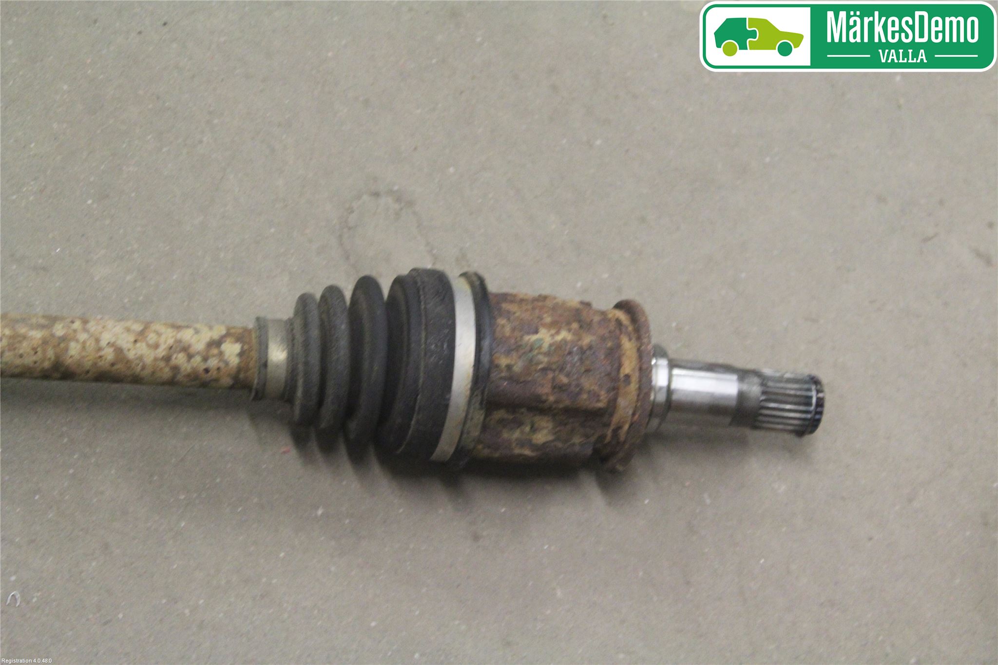 Mitsubishi OUTLANDER 07-12 Drivaksel Bak Kompl Venstre