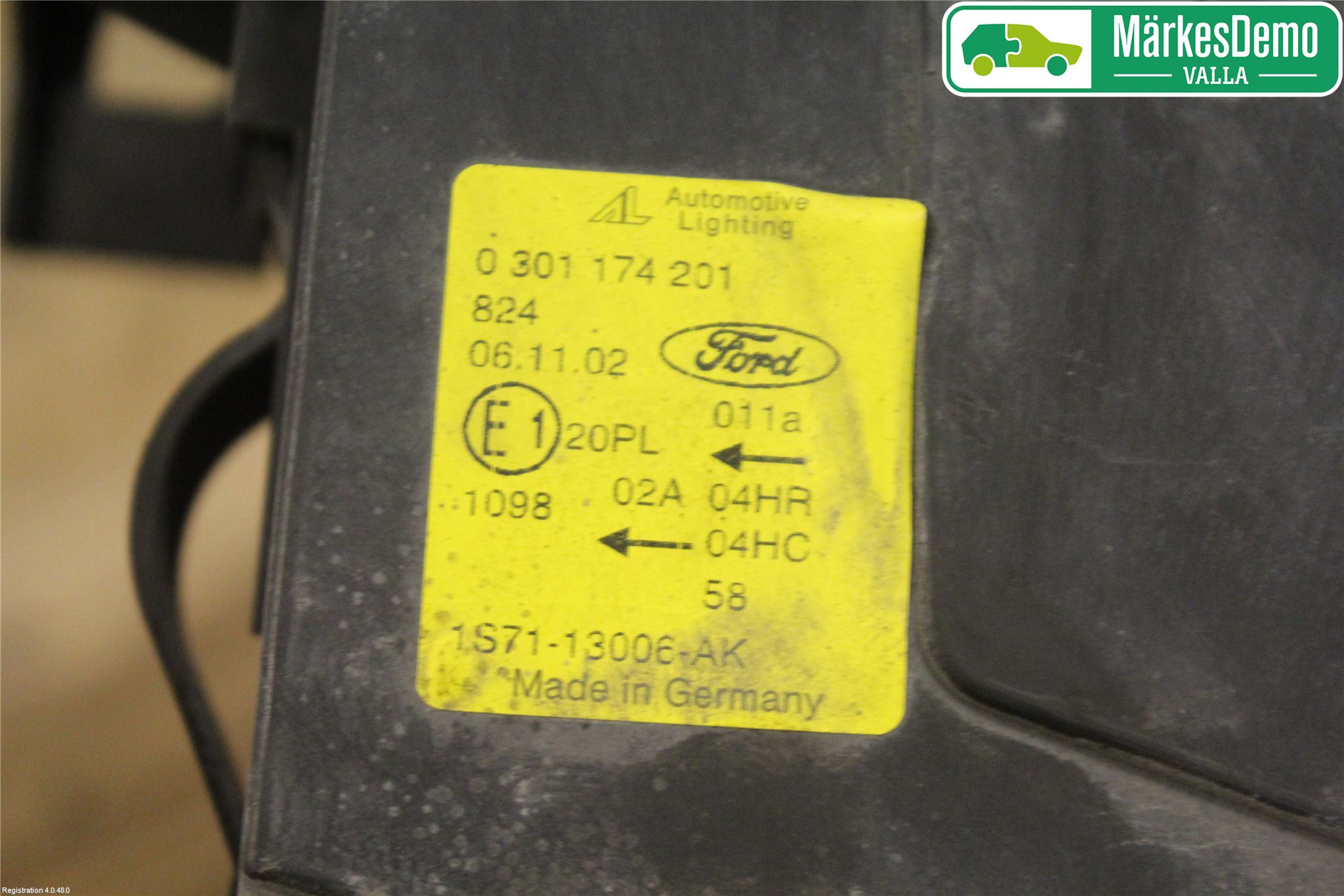 Ford MONDEO     01-06 Frontlykt Venstre
