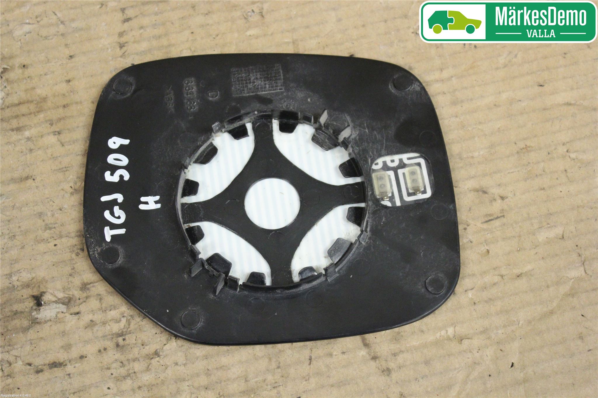 Peugeot PARTNER  -02 Speil Glass H