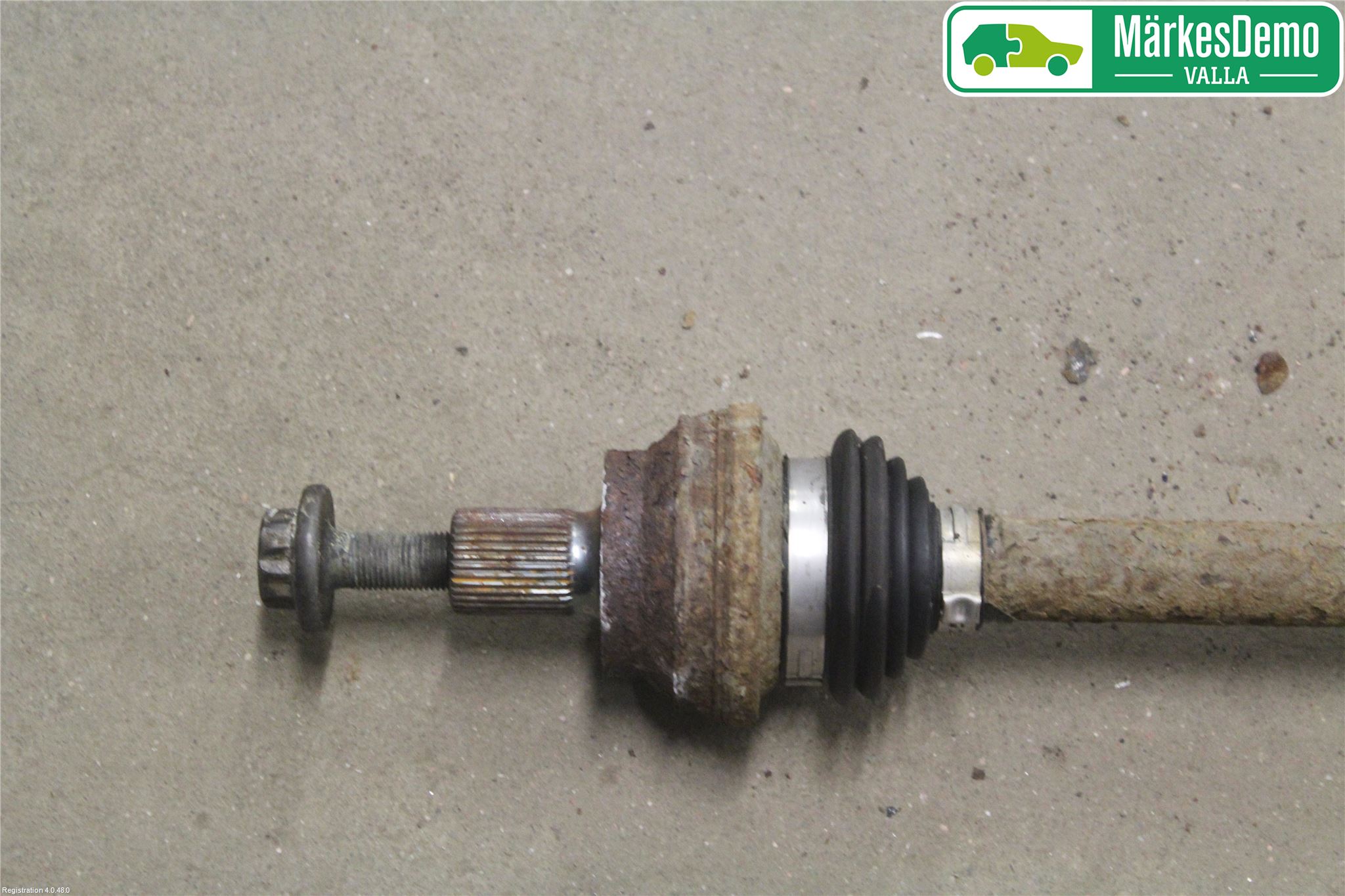 Volkswagen VW TIGUAN 07-16 Drivaksel Bak Kompl Høyre