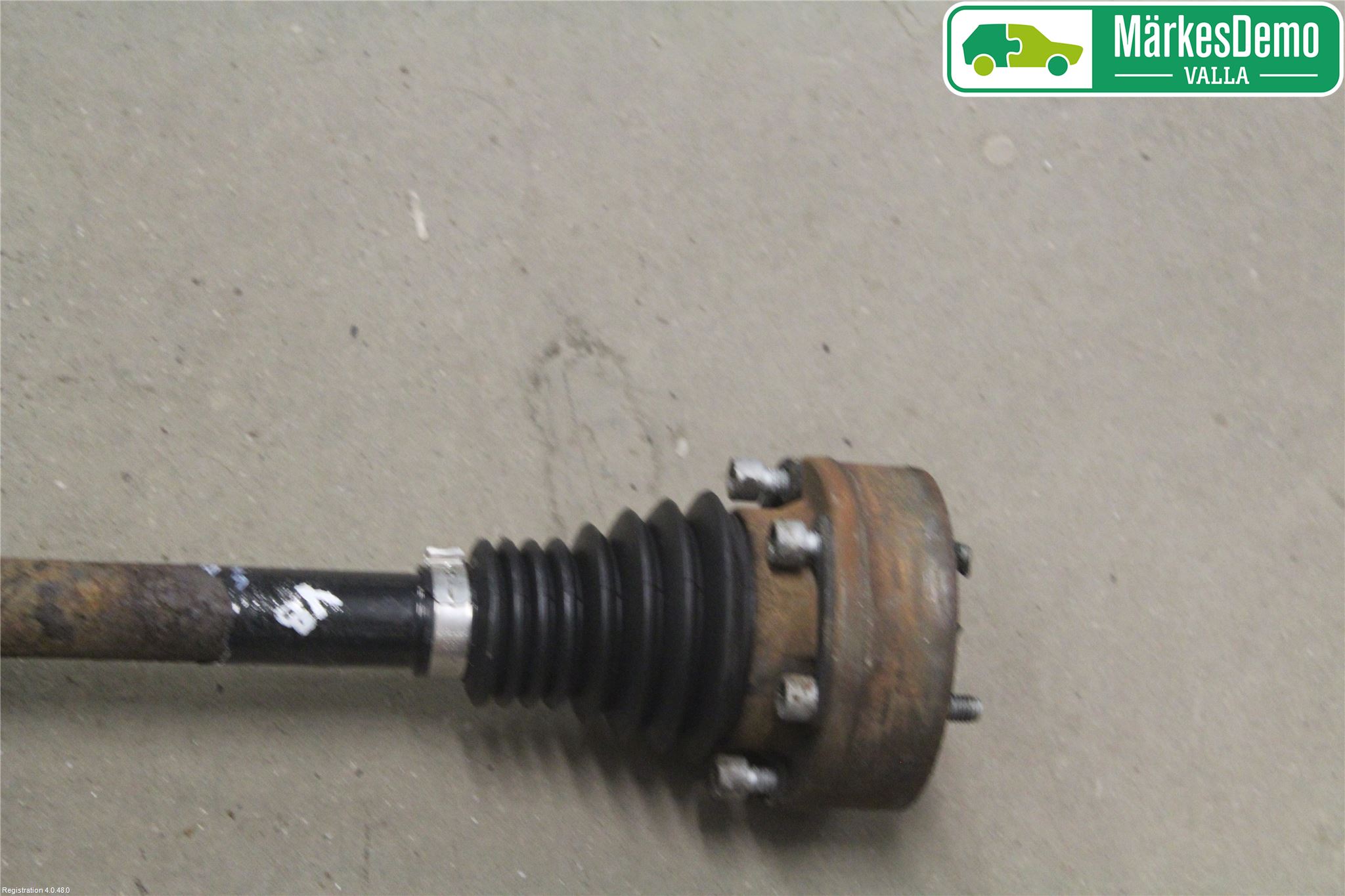 Volkswagen VW TIGUAN 07-16 Drivaksel Bak Kompl Venstre