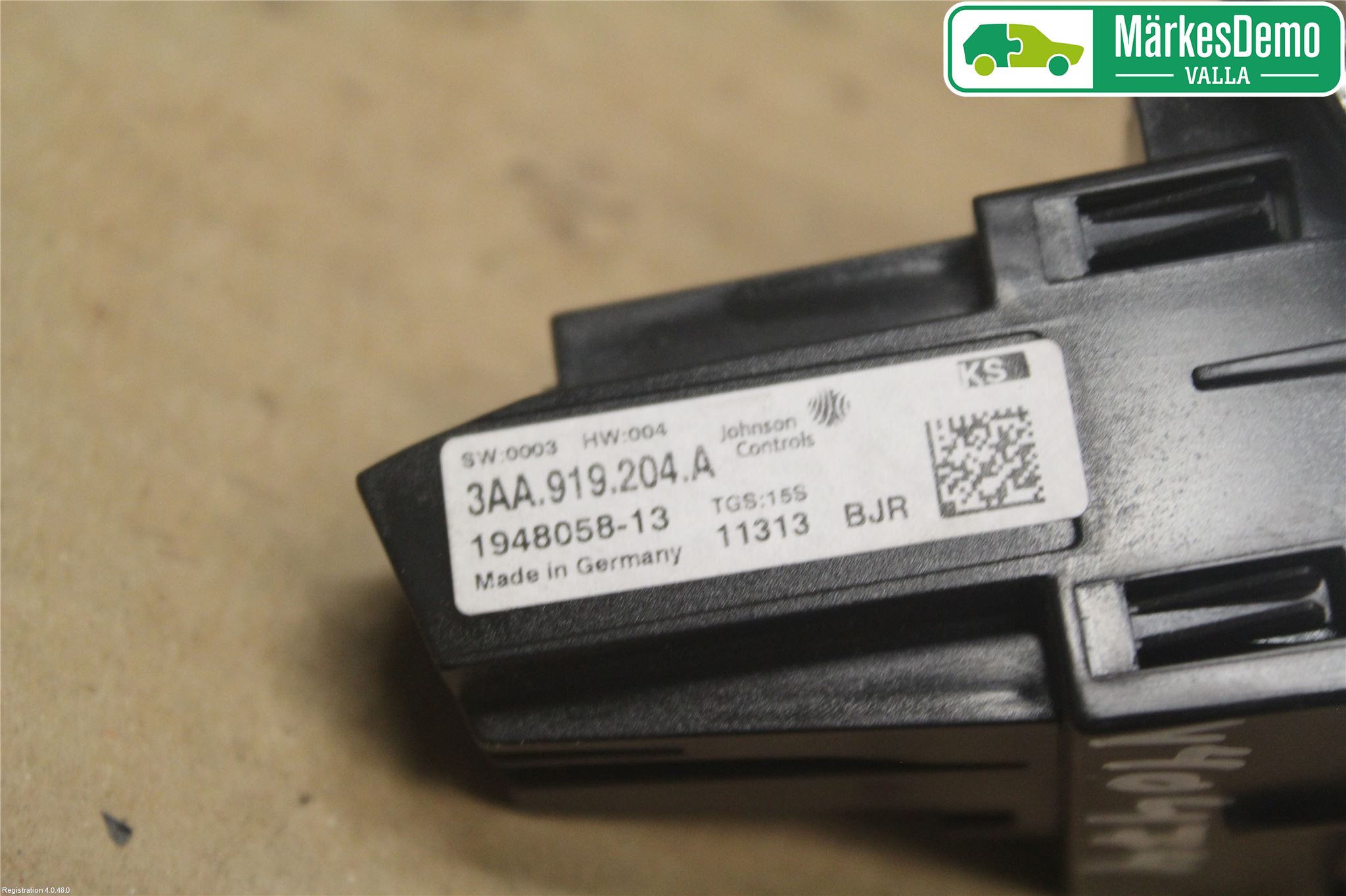 Volkswagen VW PASSAT 11-14 Instr Klokke