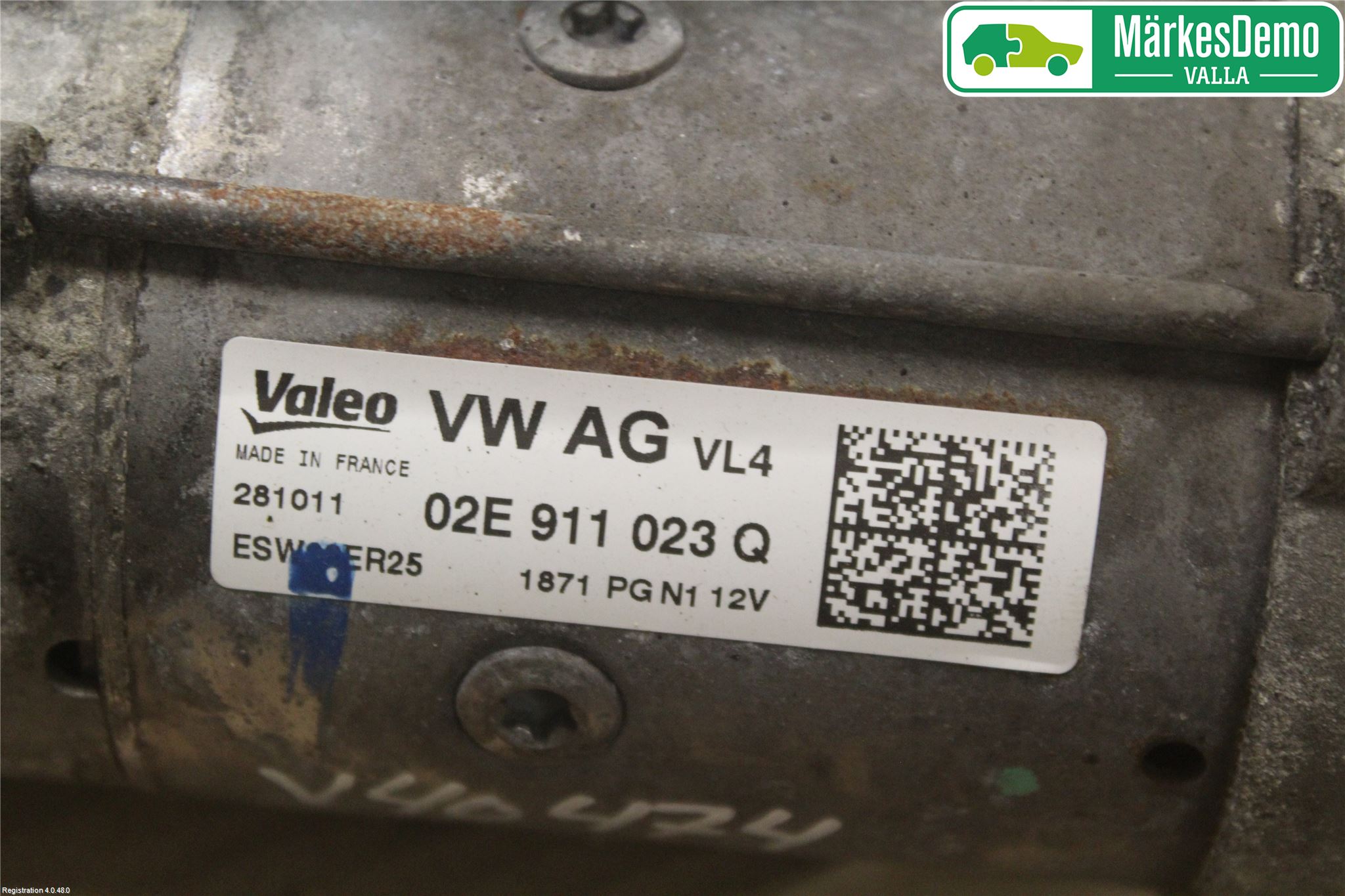 Volkswagen VW PASSAT 11-14 Startmotor Diesel
