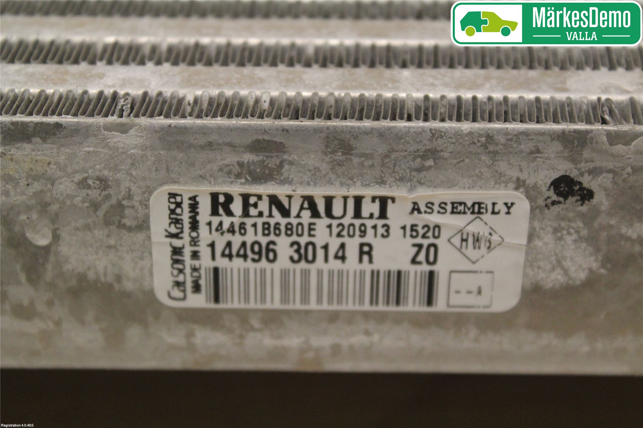 Renault CLIO IV 12-16 Intercooler Radiator