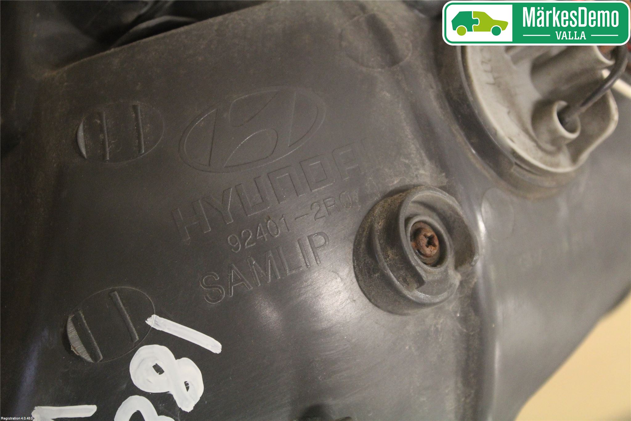 Hyundai i30 FD 07-12 Baklykt Venstre