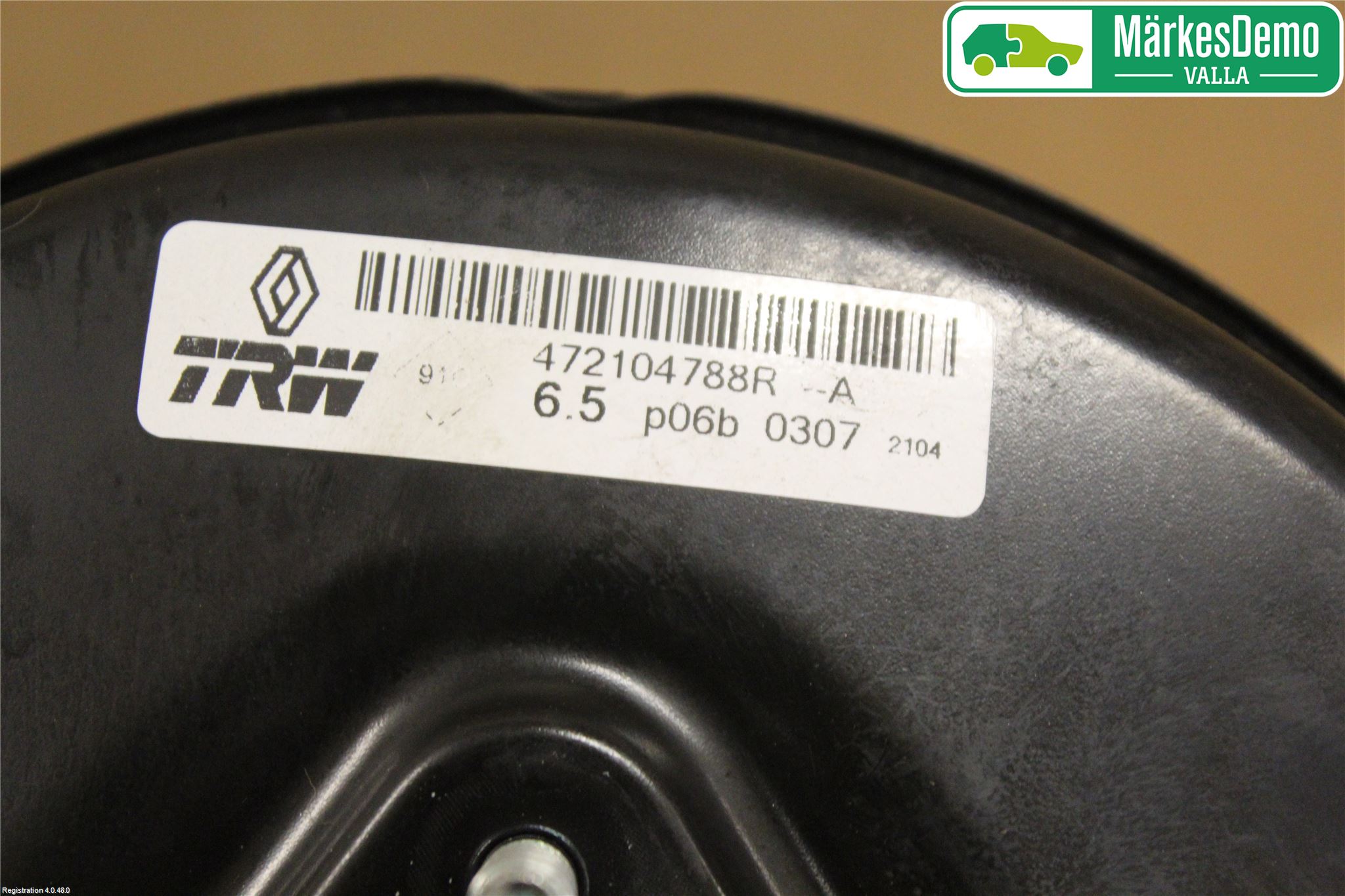 Renault CLIO IV 12-16 Bremseservo