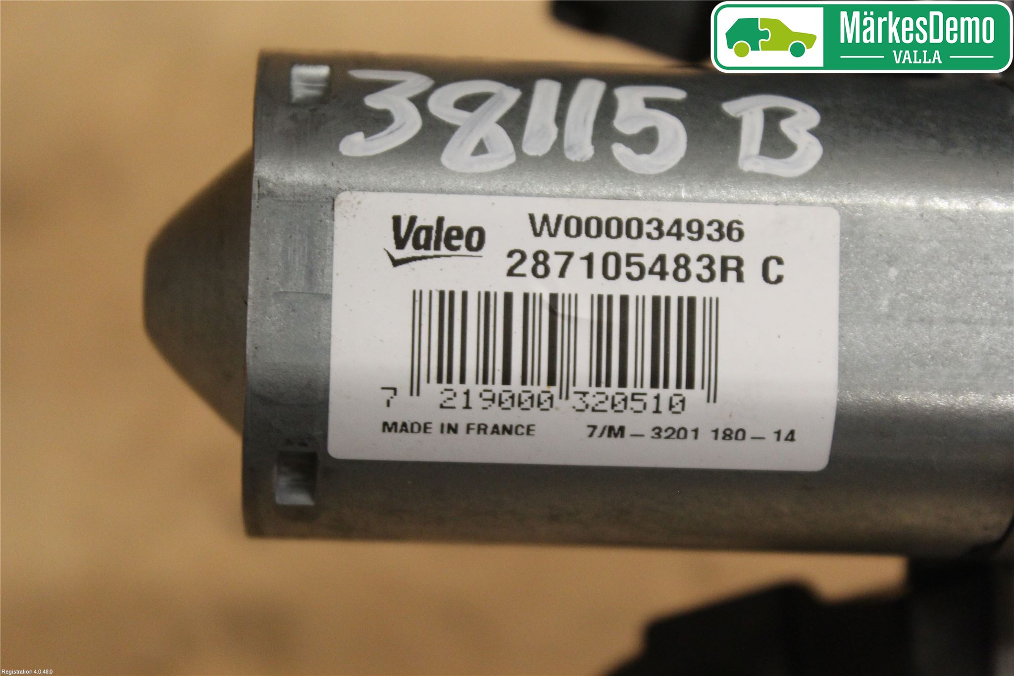 Renault CLIO IV 12-16 Viskermotor Bakluke