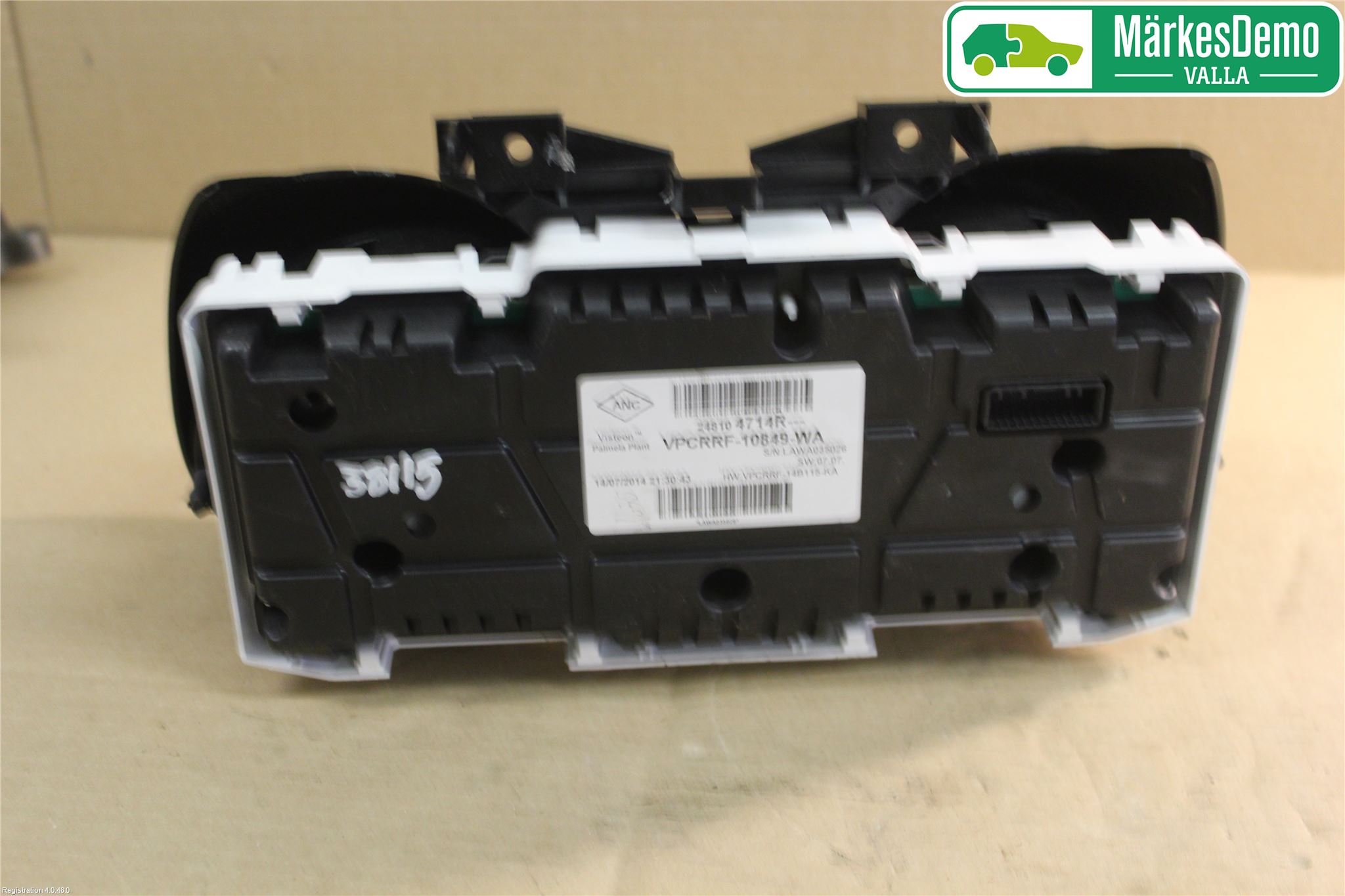 Renault CLIO IV 12-16 Instr Kombinert