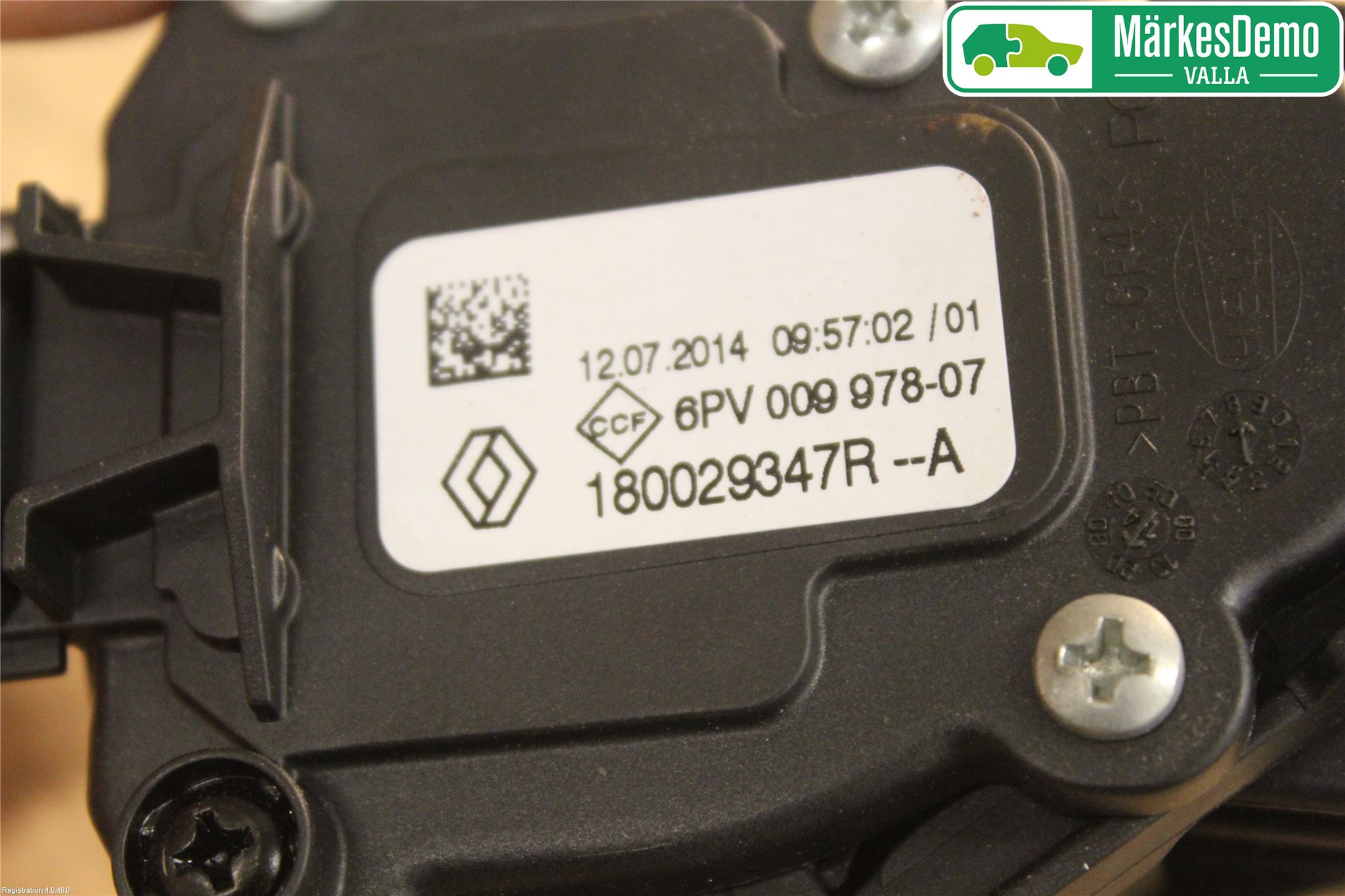 Renault CLIO IV 12-16 Gasspedal