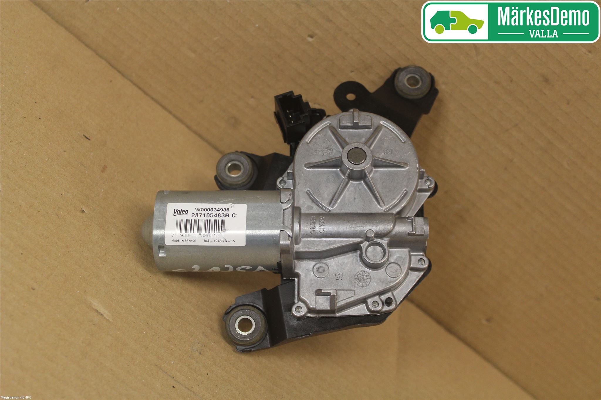 Renault CLIO IV 12-16 Viskermotor Bakluke
