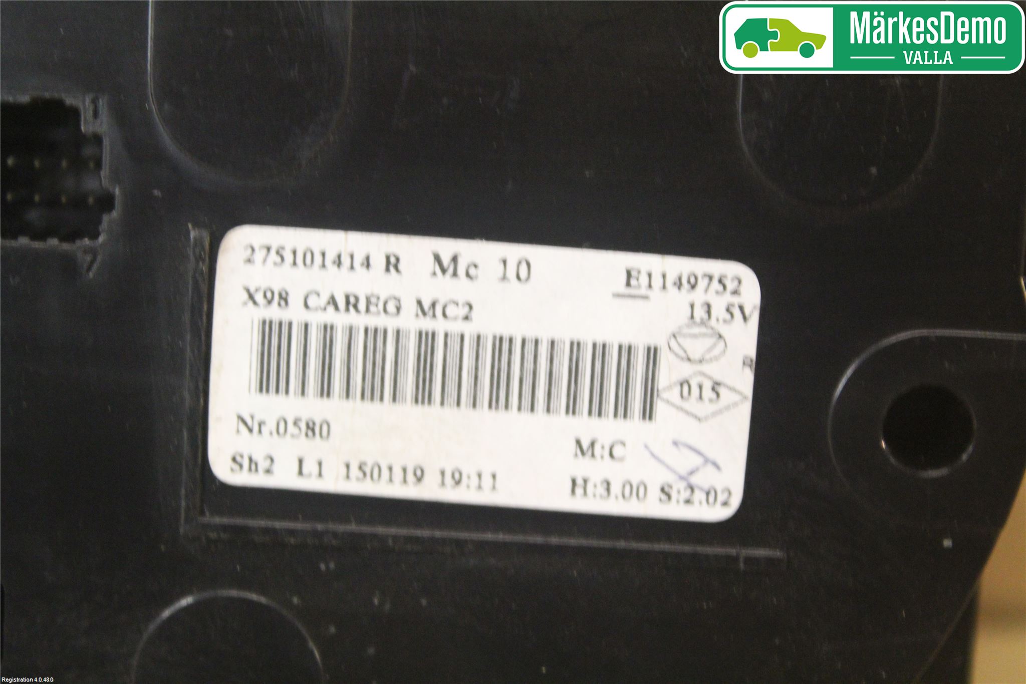Renault CLIO IV 12-16 Varmeapparat Panel(Regulering)
