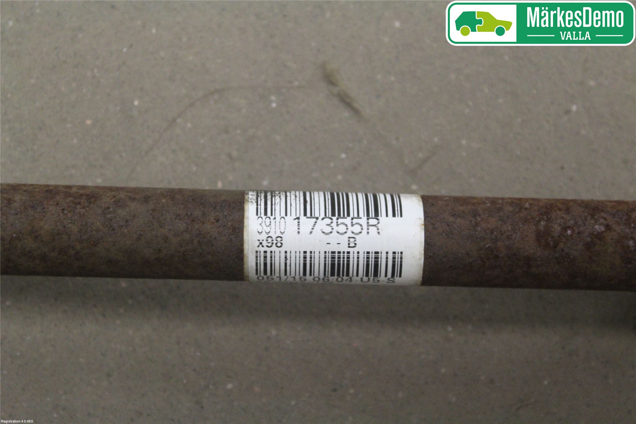 Renault CLIO IV 12-16 Drivaksel Foran Kompl Venstre