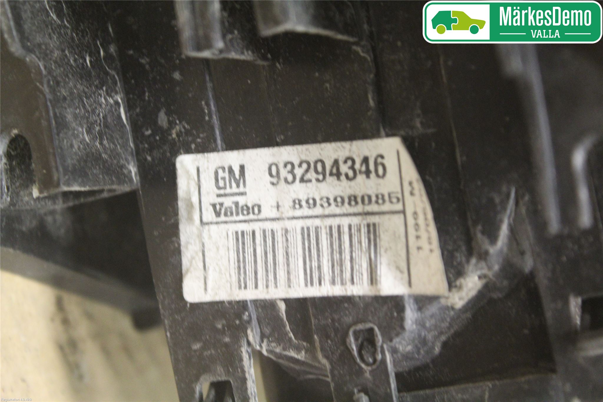 Opel MERIVA A   03-10 Baklykt Høyre