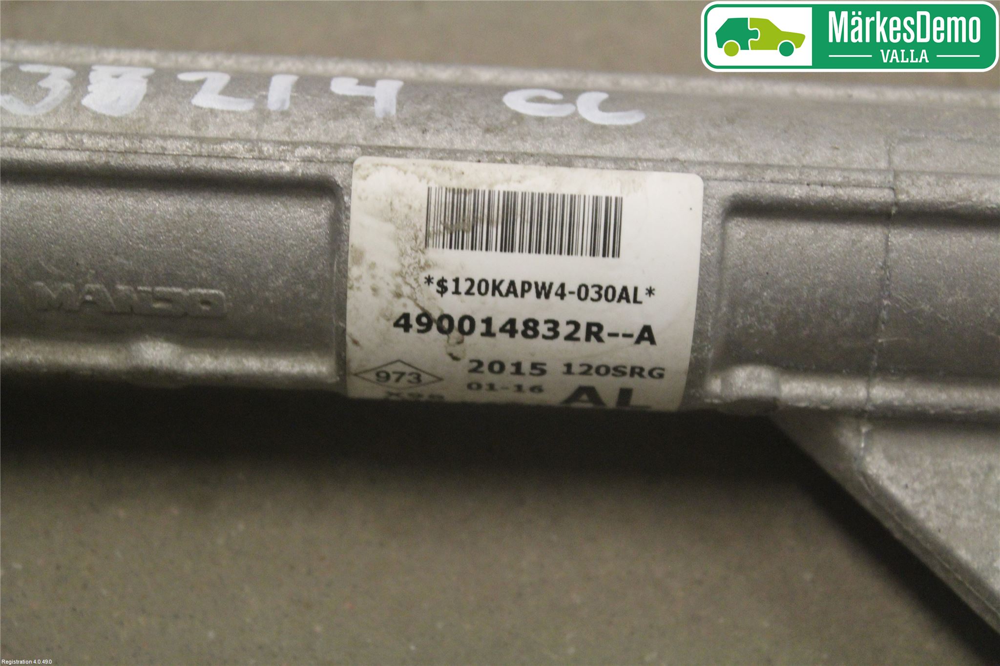 Renault CLIO IV 12-16 Snekke - Tannstang
