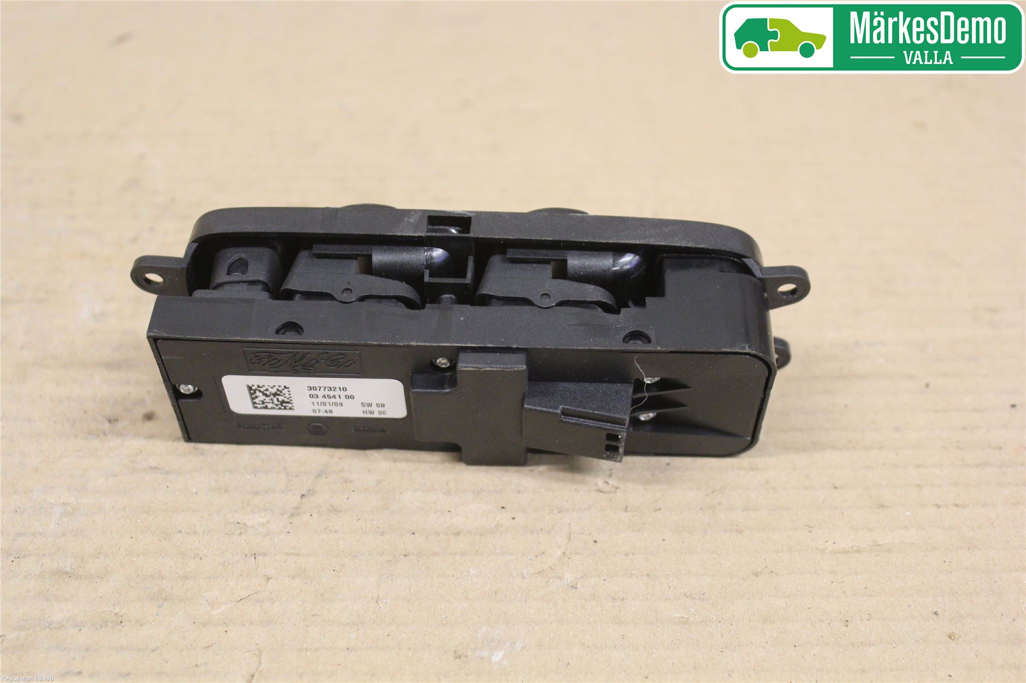 Volvo S40 08-12 Bryter Vindusheis