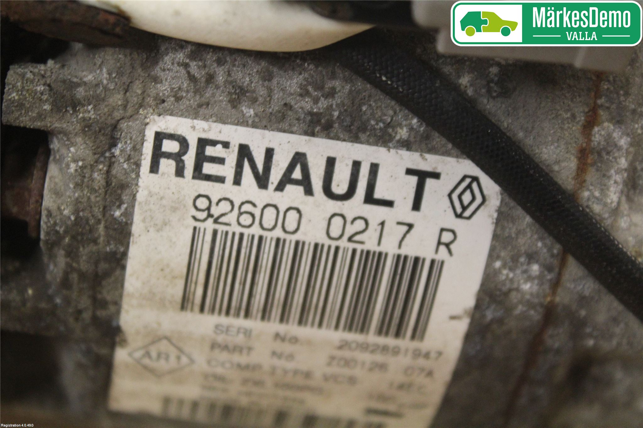 Renault CLIO IV 12-16 Varme Ac Kompressor