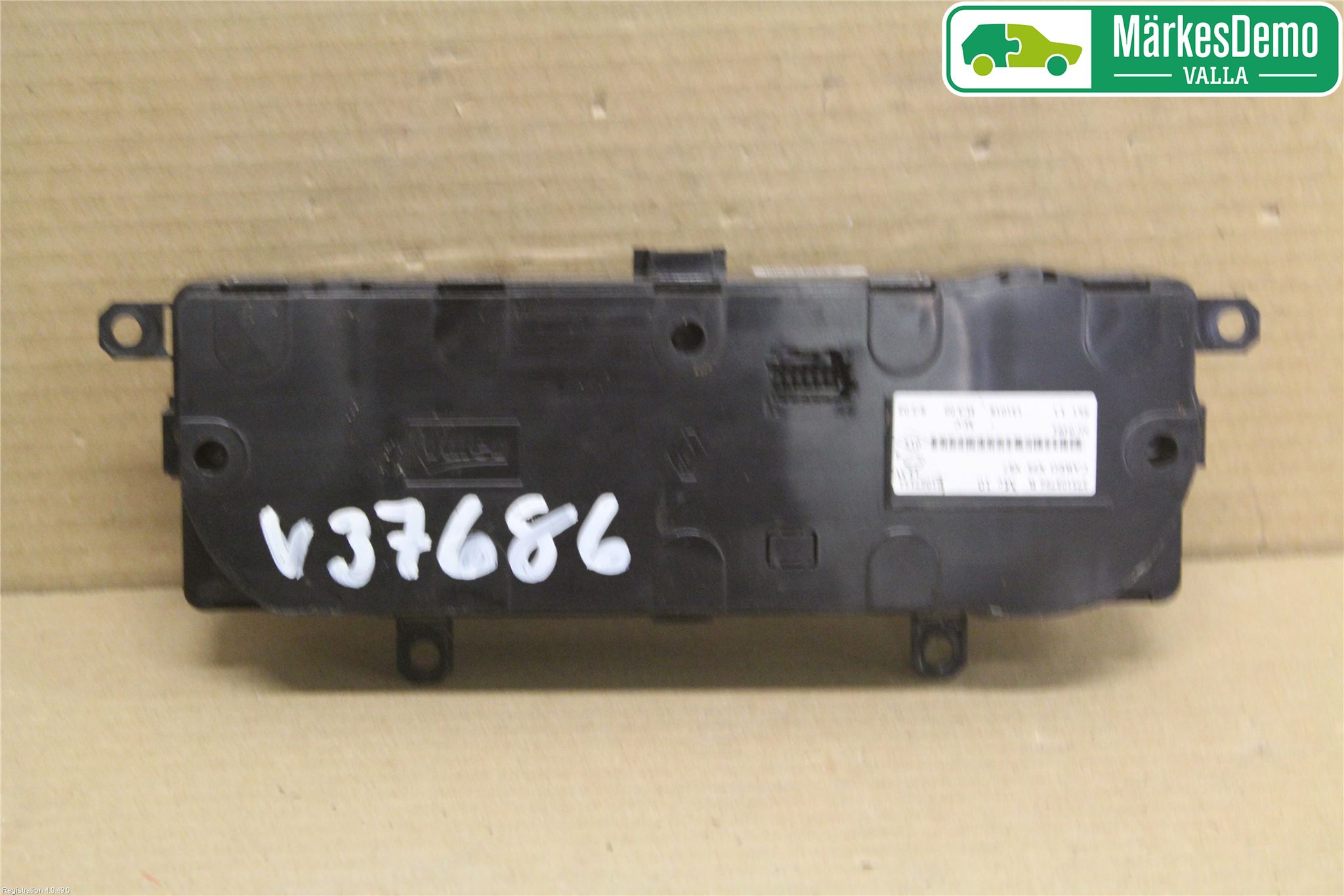 Renault CLIO IV 12-16 Varmeapparat Panel(Regulering)