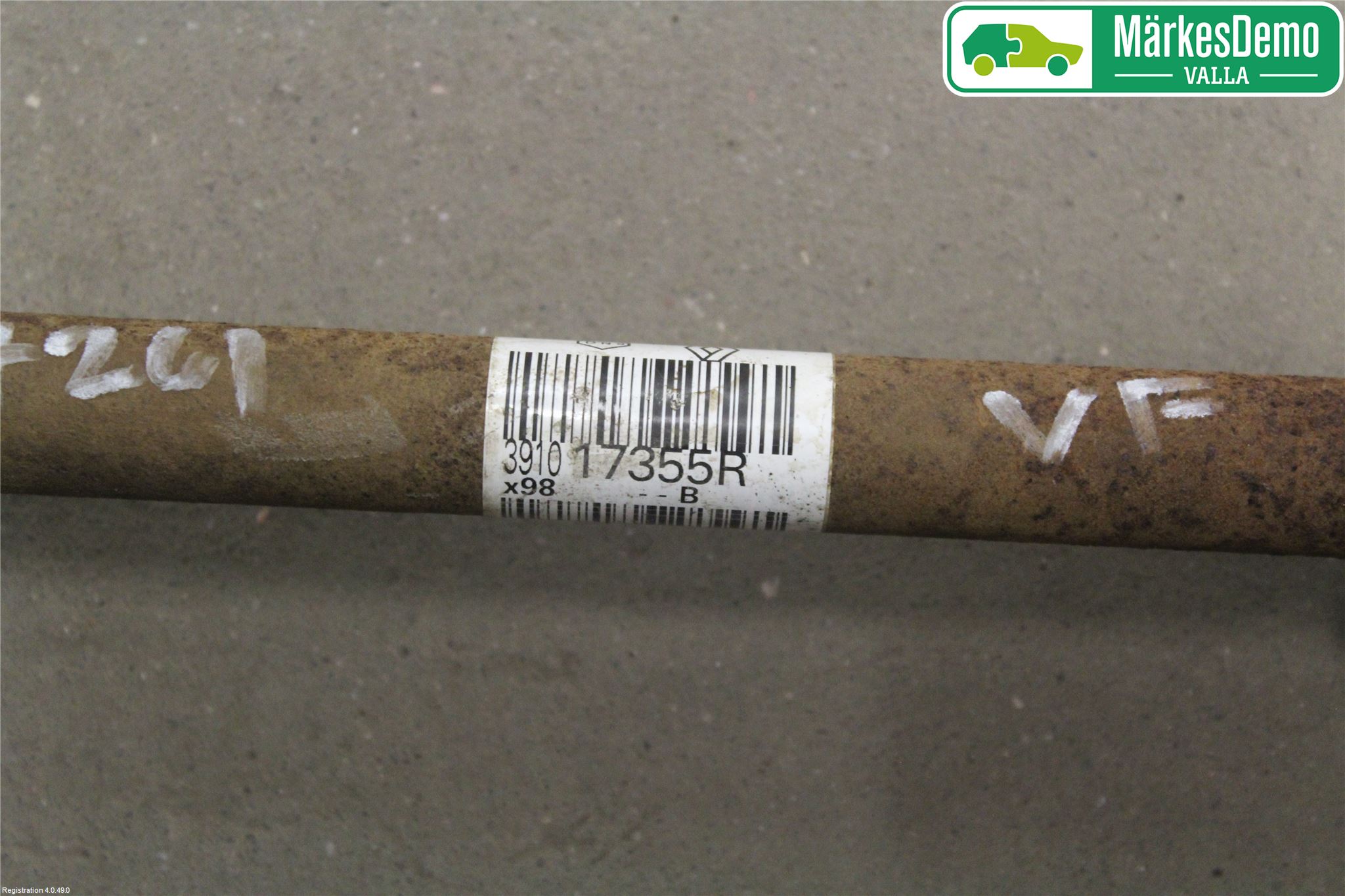Renault CLIO IV 12-16 Drivaksel Foran Kompl Venstre