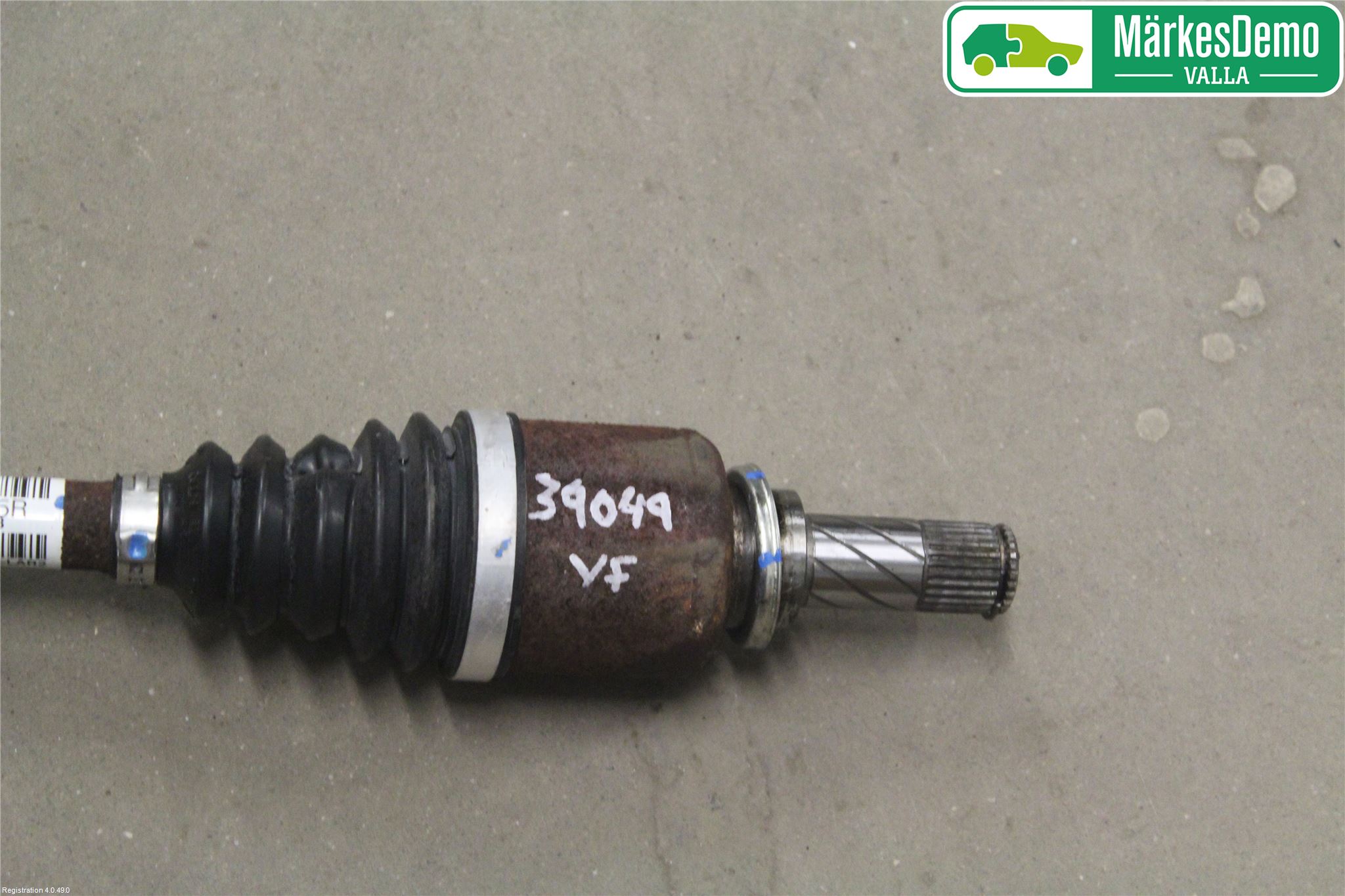 Renault CLIO IV 12-16 Drivaksel Foran Kompl Venstre