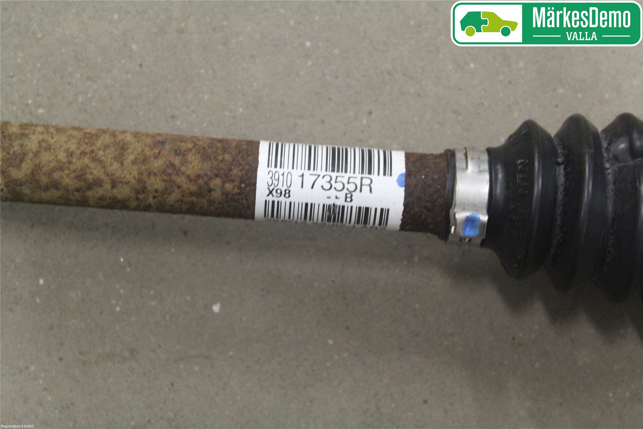 Renault CLIO IV 12-16 Drivaksel Foran Kompl Venstre