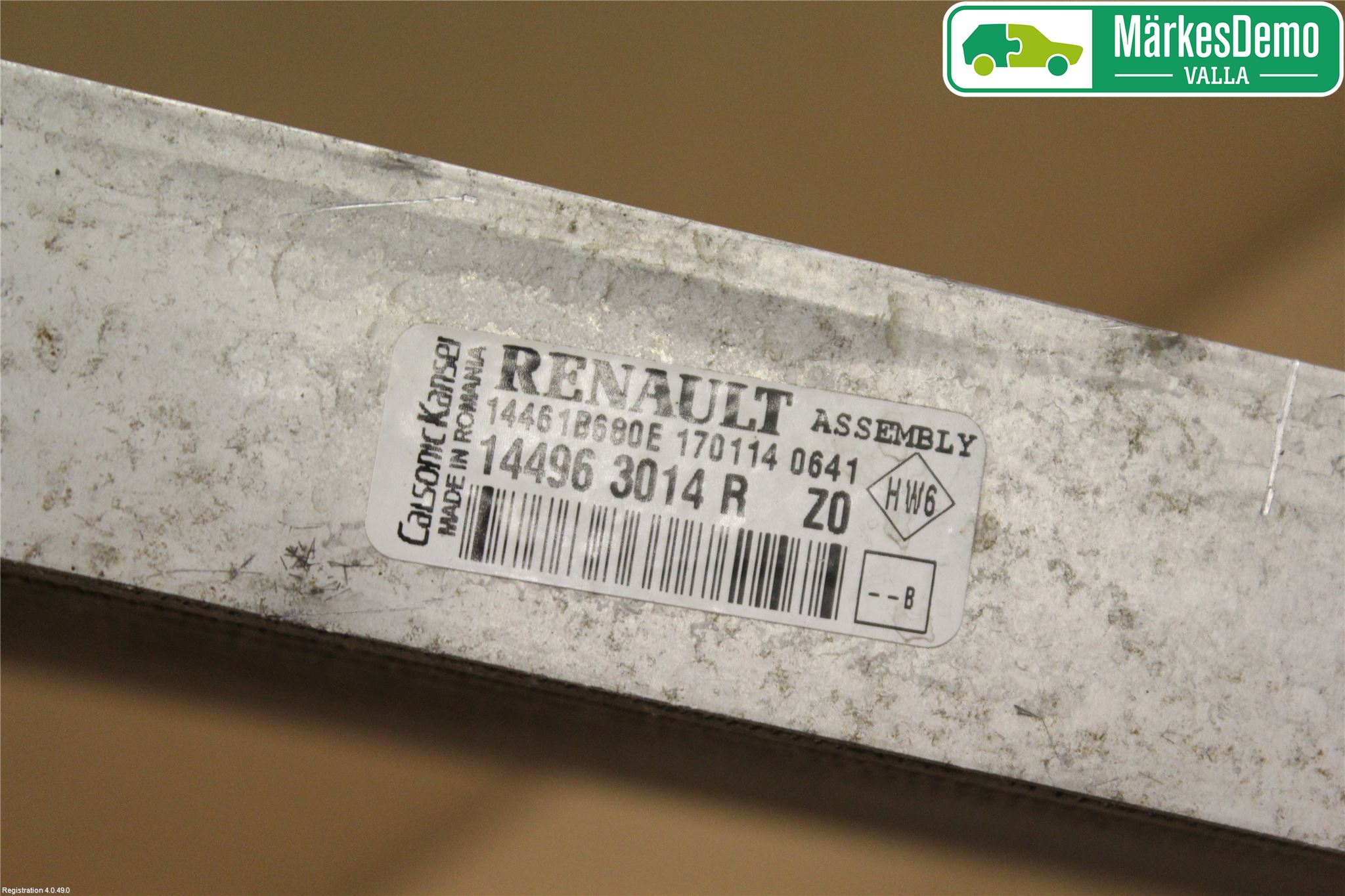Renault CLIO IV 12-16 Intercooler Radiator