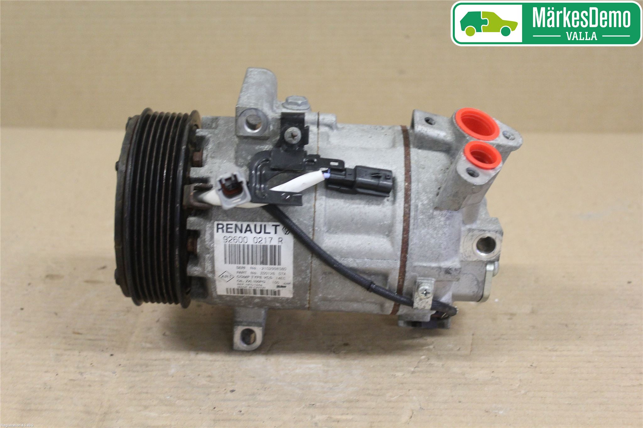 Renault CLIO IV 12-16 Varme Ac Kompressor