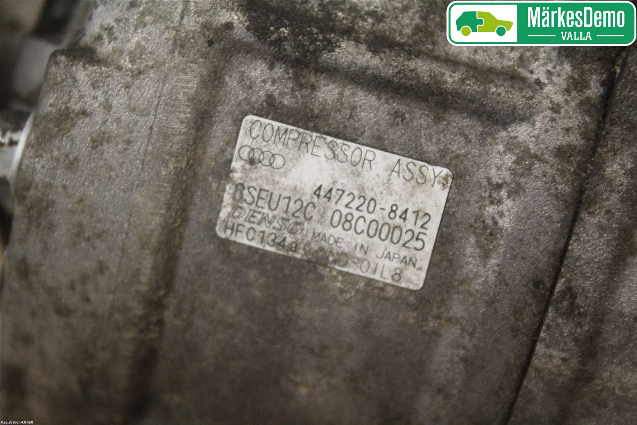 Audi A4/S4 01-05 Varme Ac Kompressor