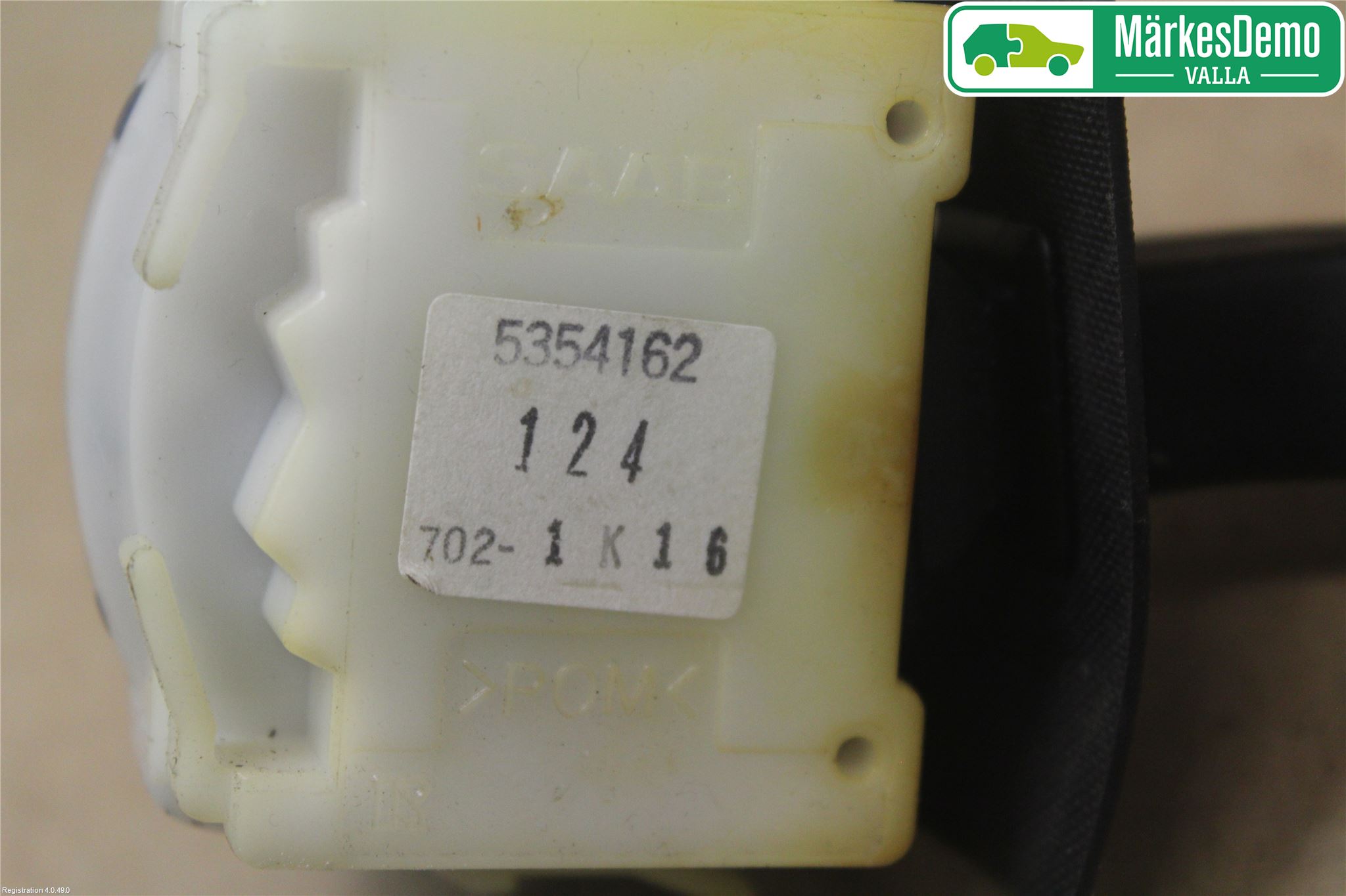 Saab 9-5 -05 Bryter Ratt Visker - Spyler