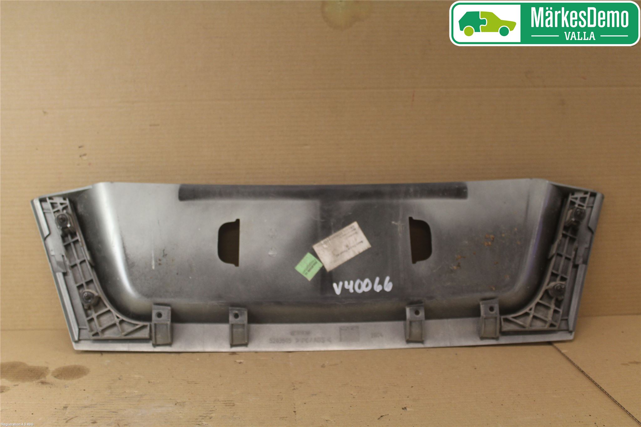 Saab 9-5 -05 Refleksplate - Skiltplate